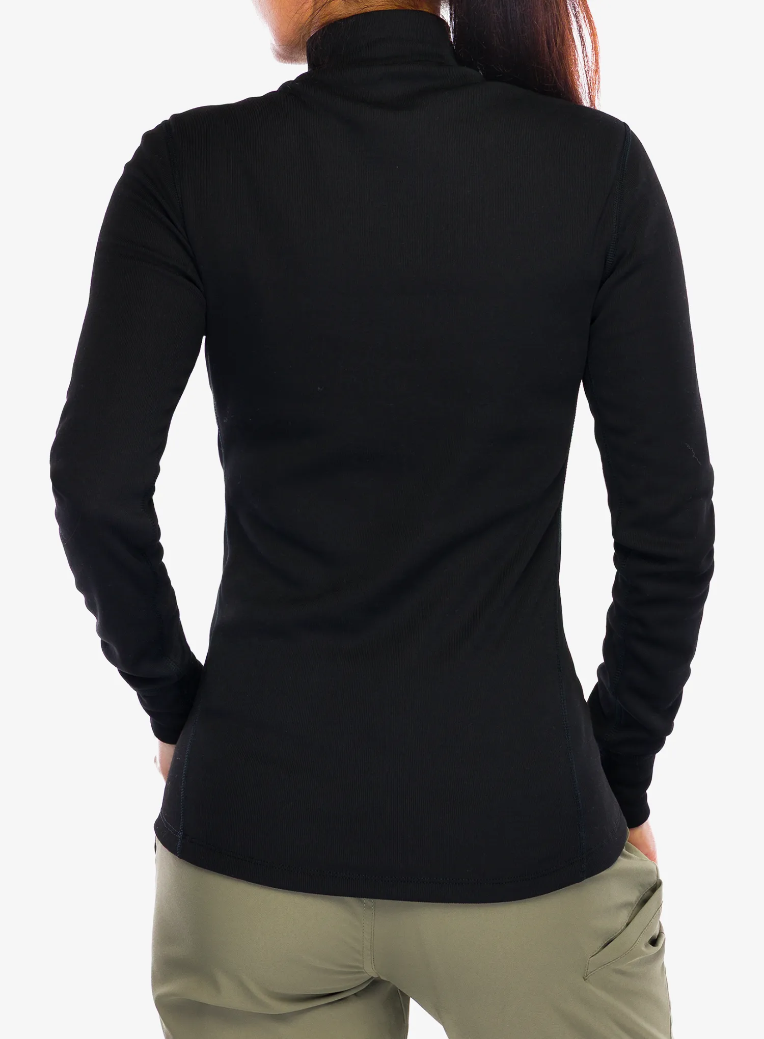 Odlo Active Warm BL Top Turtle Neck L/S Termoaktív női felső - black