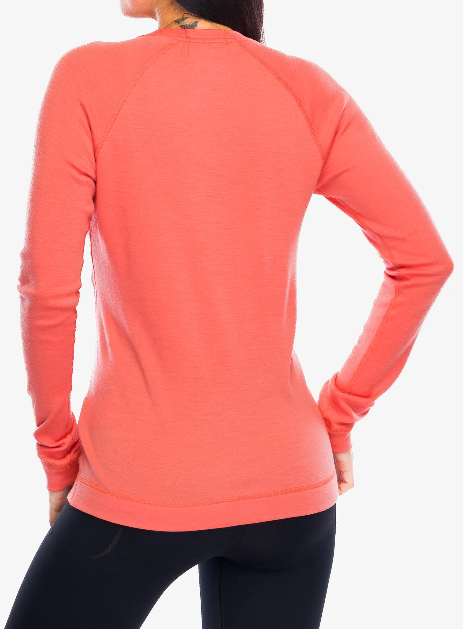 Smartwool Merino 250 Baselayer Crew Termoaktív női felső - coral reef