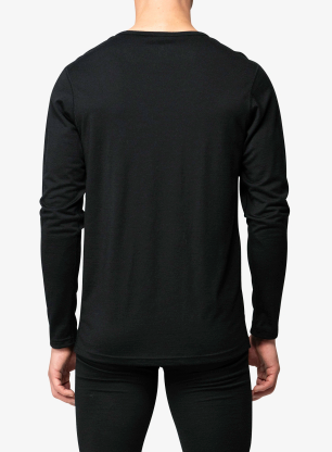 Devold Breeze Plus Merino 200 Shirt Termoaktív felső - black