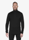Devold Breeze Plus Merino 200 Zip Neck Termoaktív felső - black