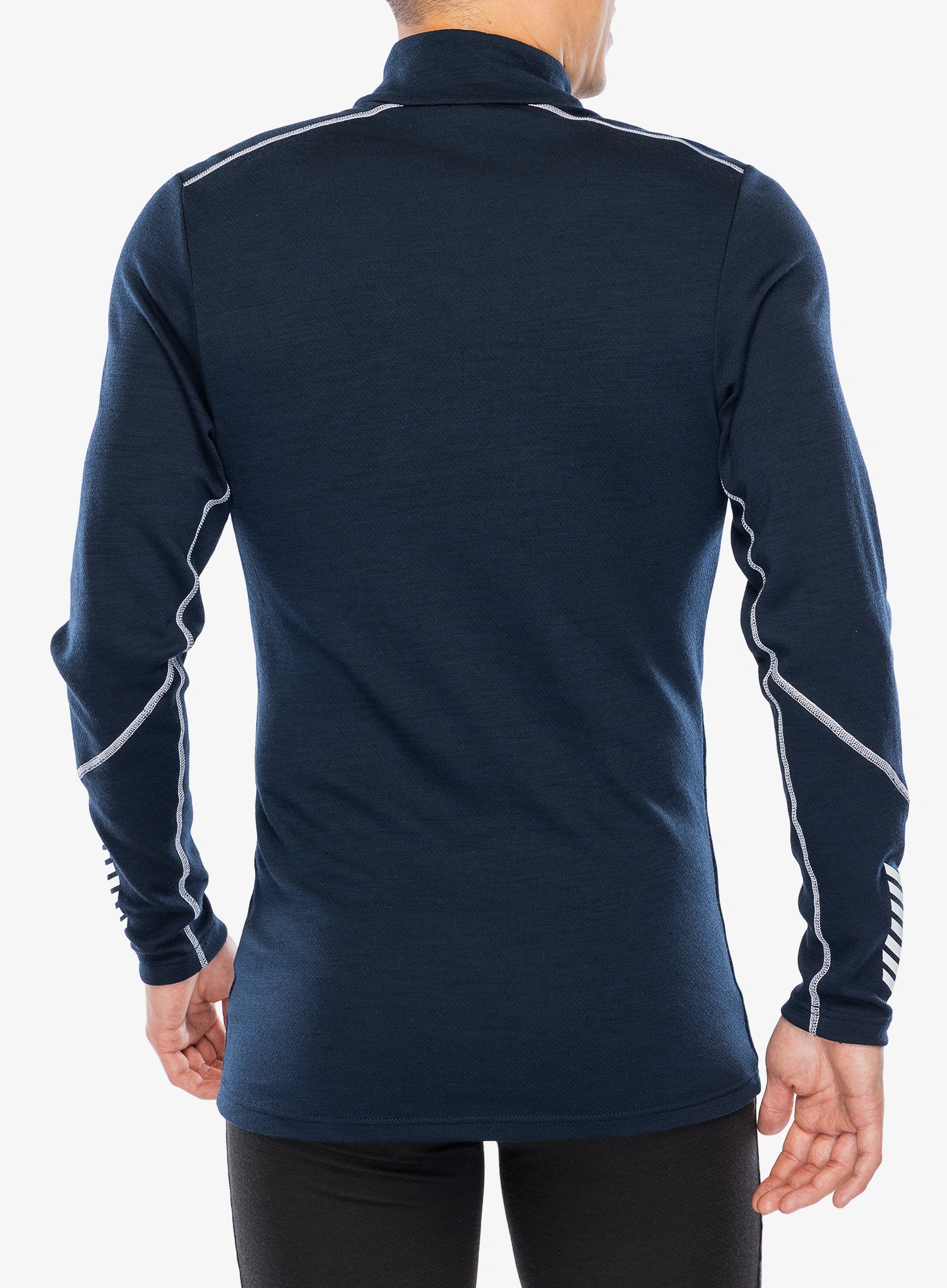 Helly Hansen LIFA Merino Midweight 1/2 Zip Termoaktív felső - navy/navy