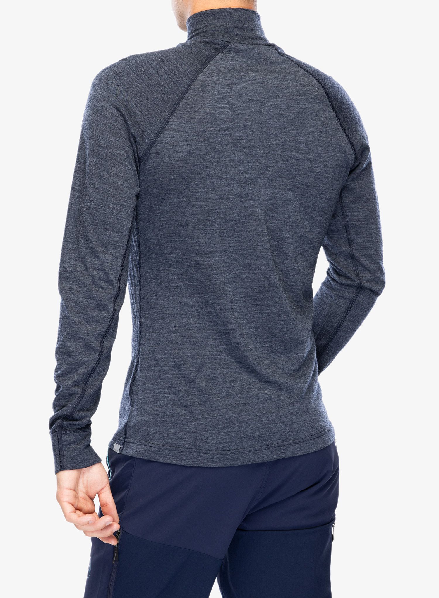 Houdini Activist Turtleneck Termoaktív felső - deep sea blue