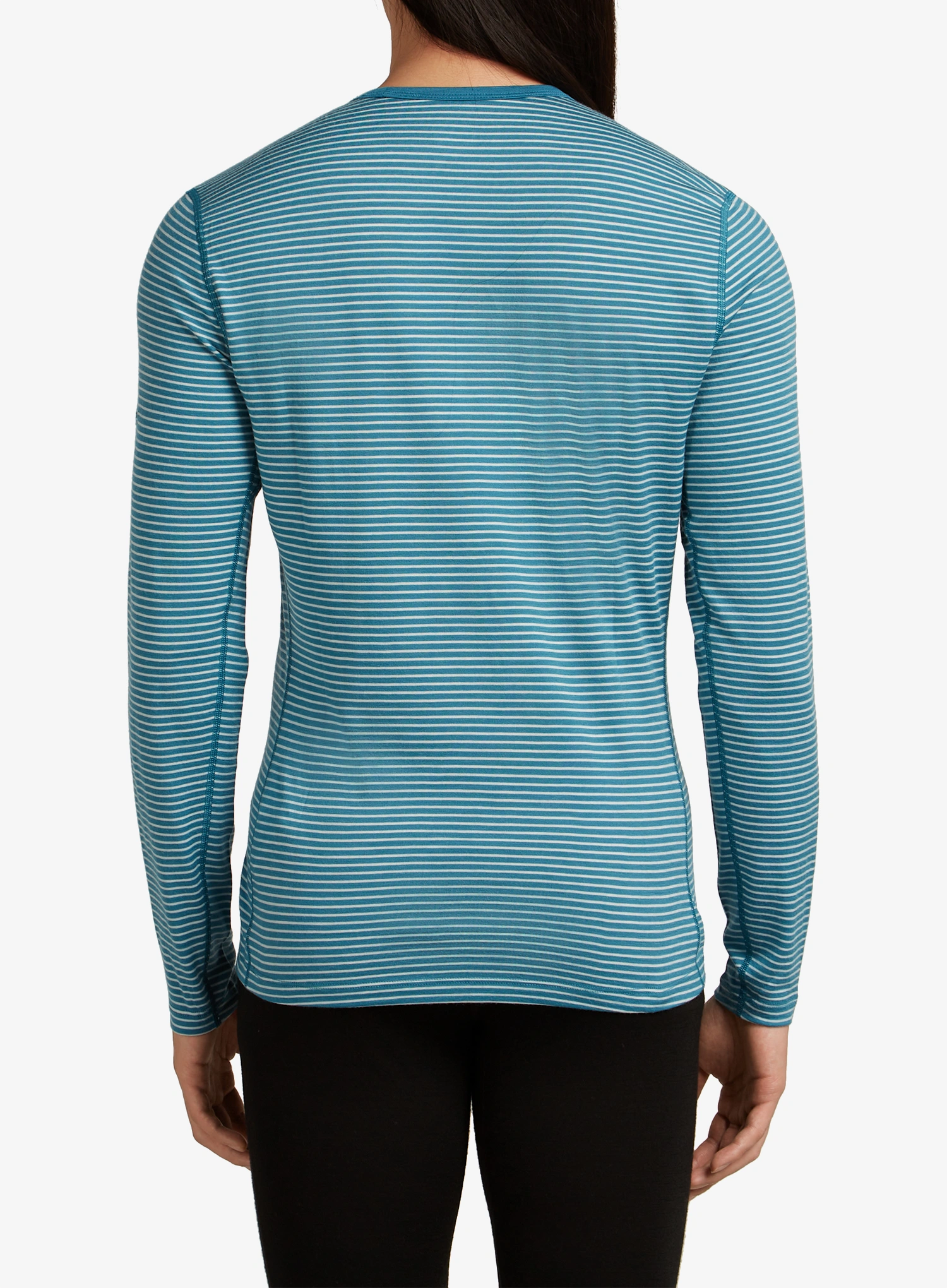 Icebreaker 200 Oasis L/S Crewe Termoaktív felső - topaz/undyed/s