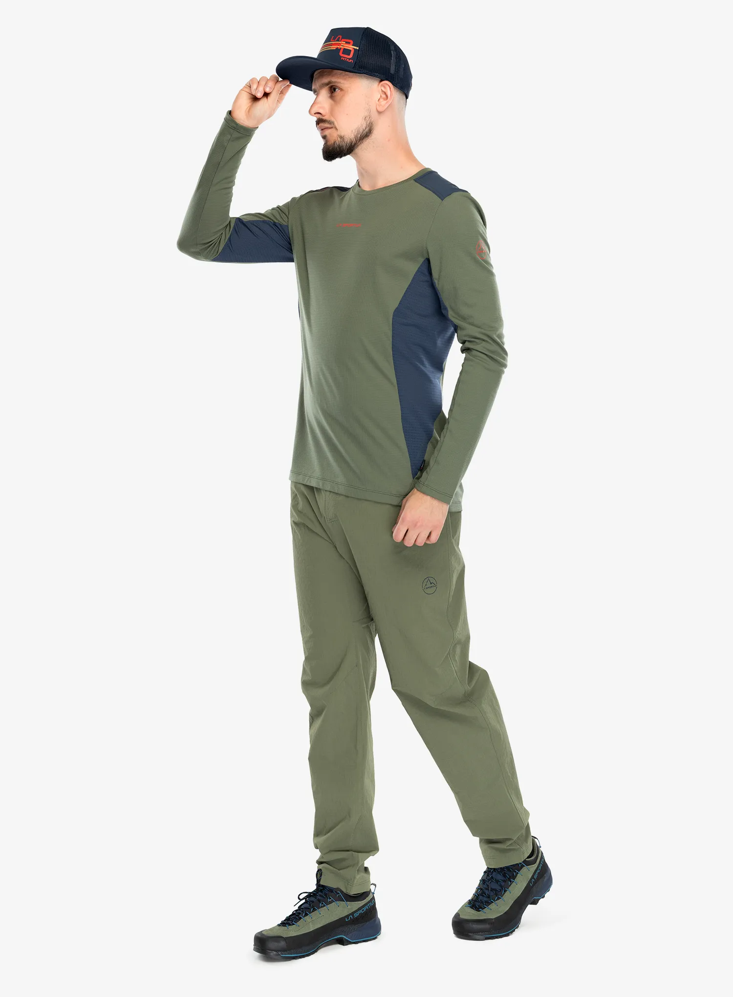La Sportiva Beyond Long Sleeve Termoaktív felső - cypress/night sky