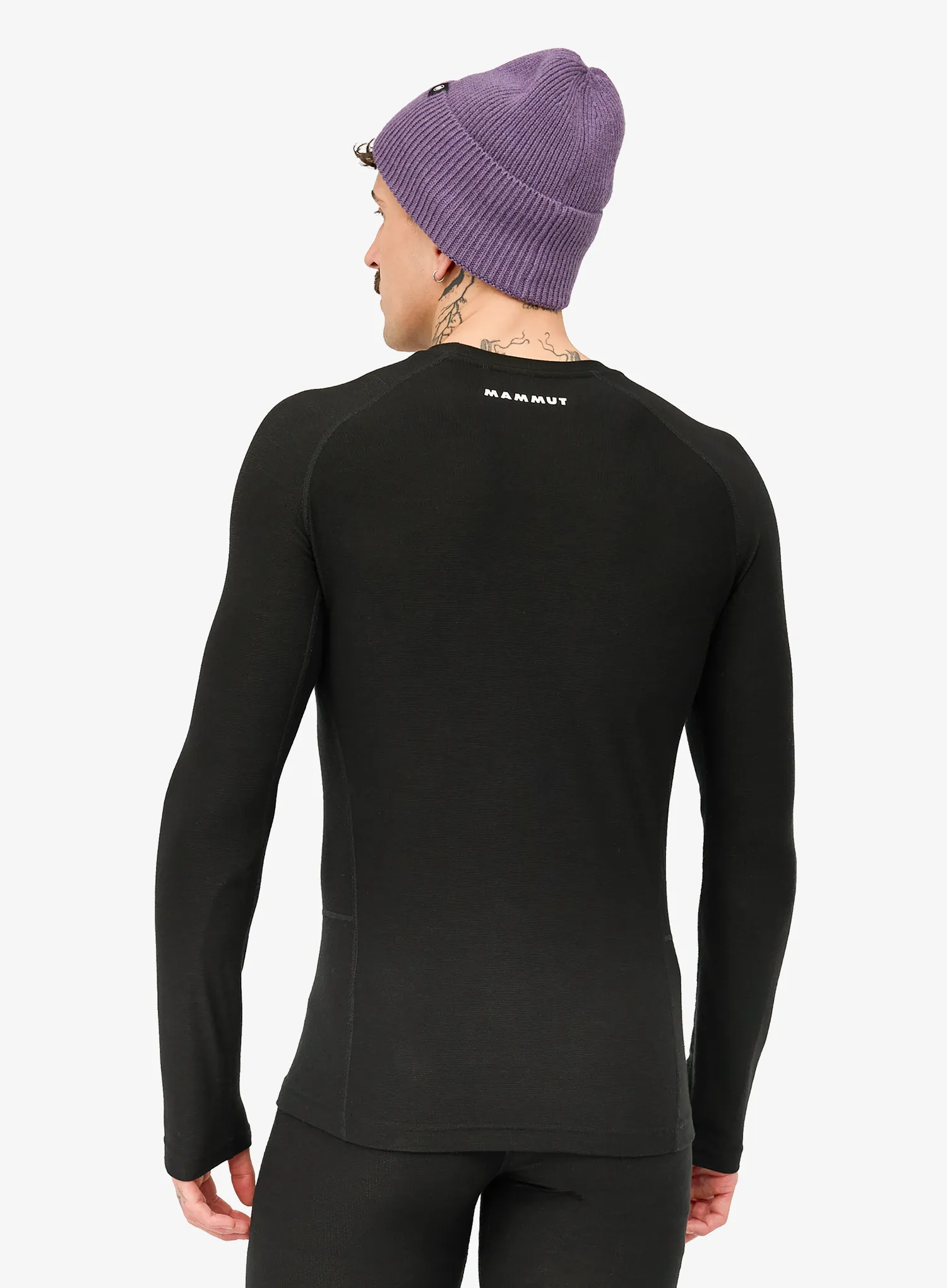 Mammut Tree Wool Thermal FL Longsleeve Termoaktív felső - black