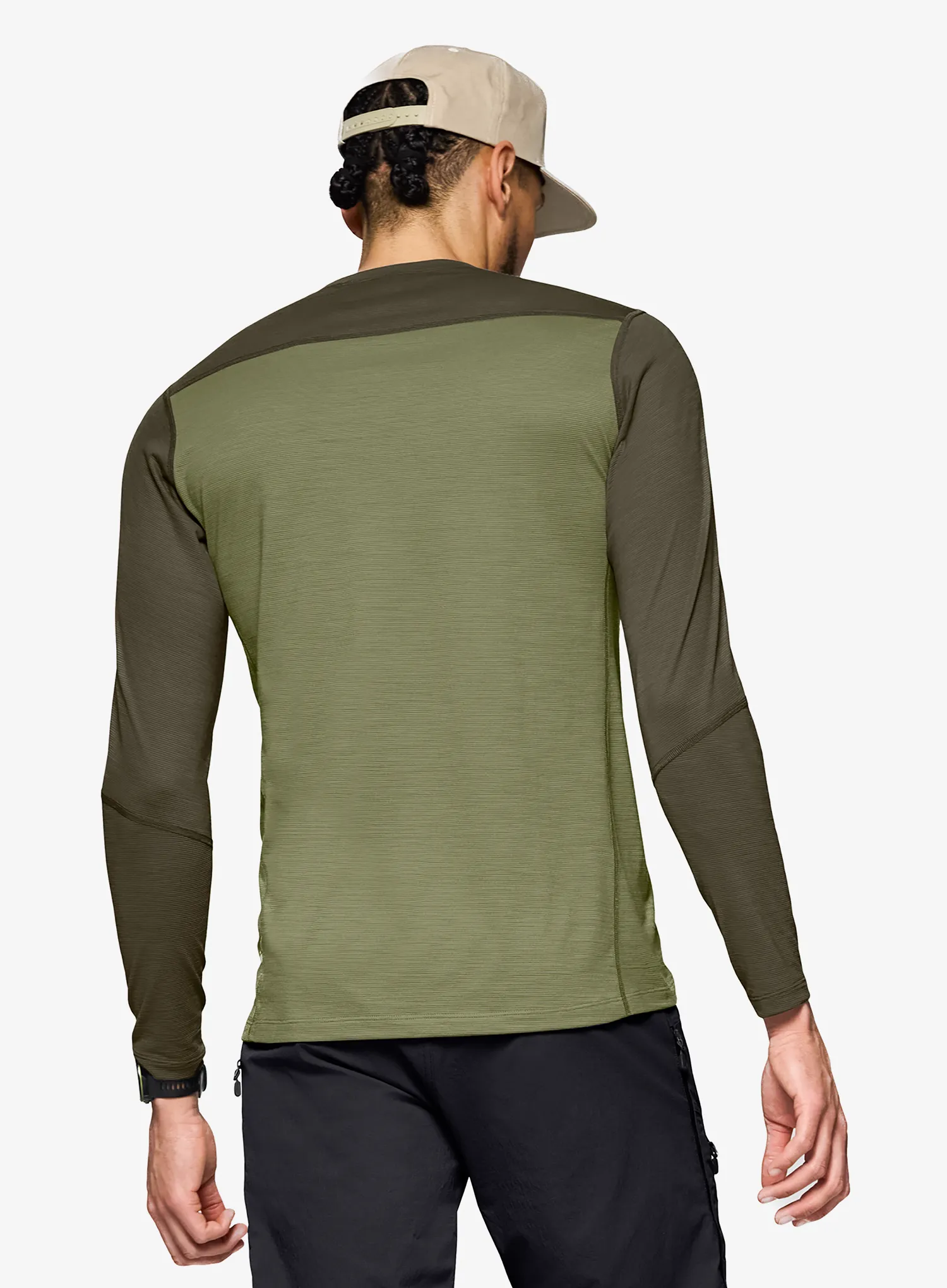 Norrona Femund PureUll Long Sleeve Termoaktív felső - loden green