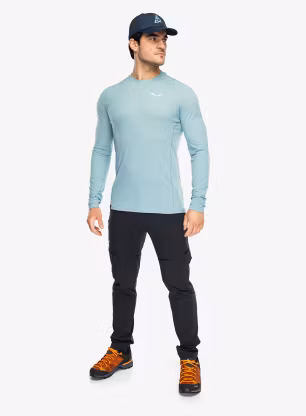 Salewa Puez Dry Tee Termoaktív felső - willow