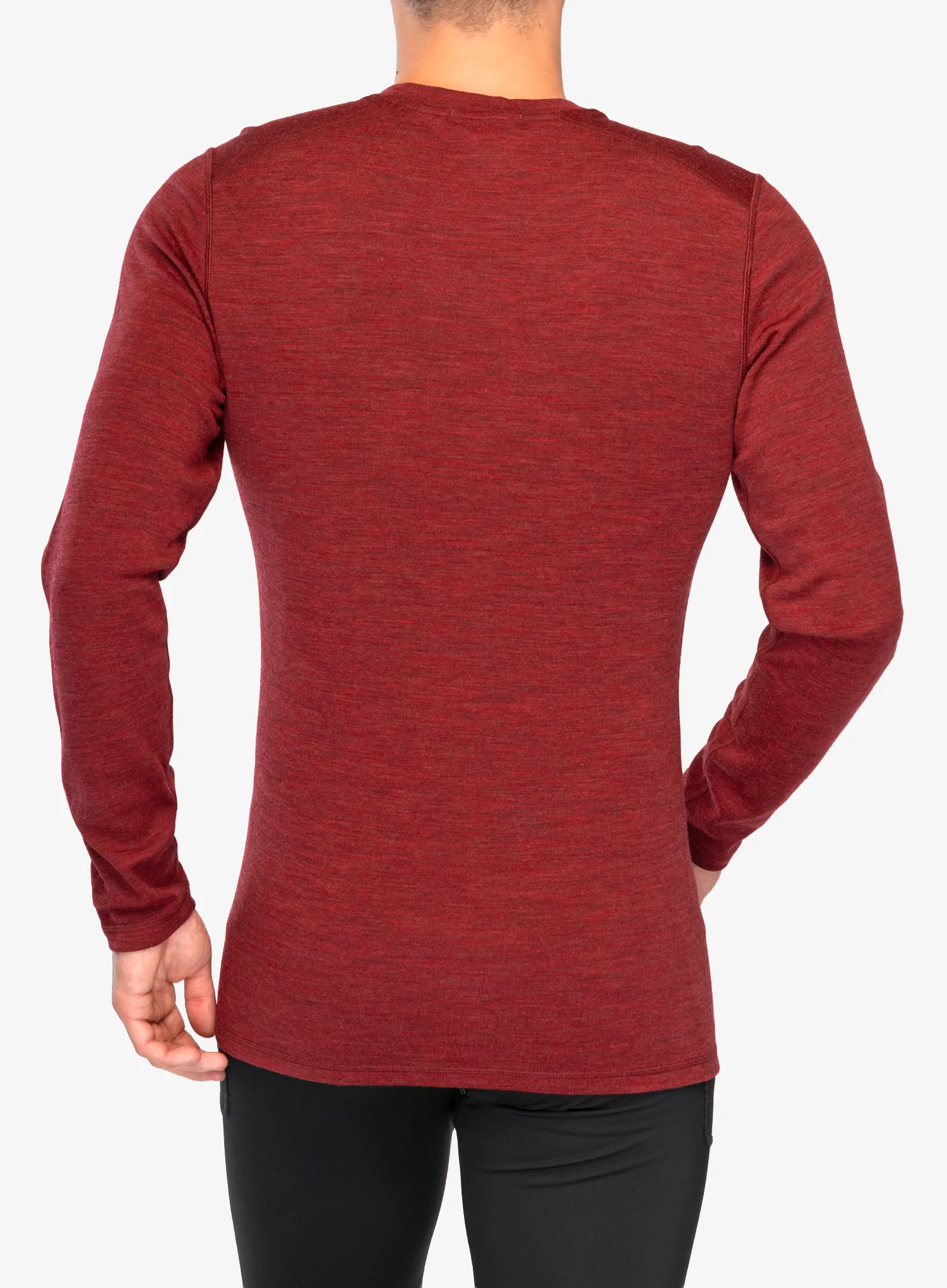 Smartwool Merino 250 Baselayer Crew Termoaktív felső - currant heather