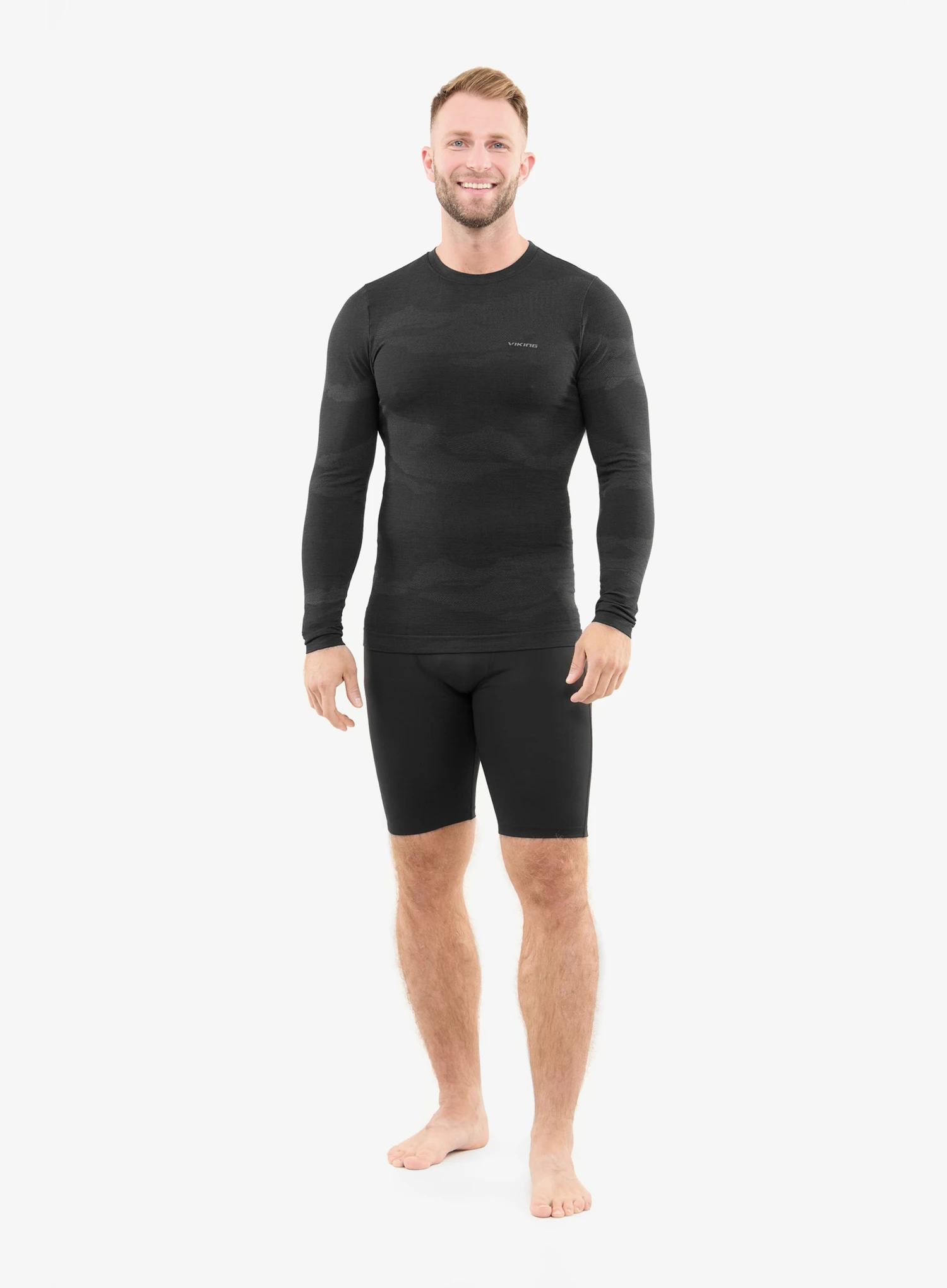Viking Base Layer Gasher Longsleeve Termoaktív felső - black