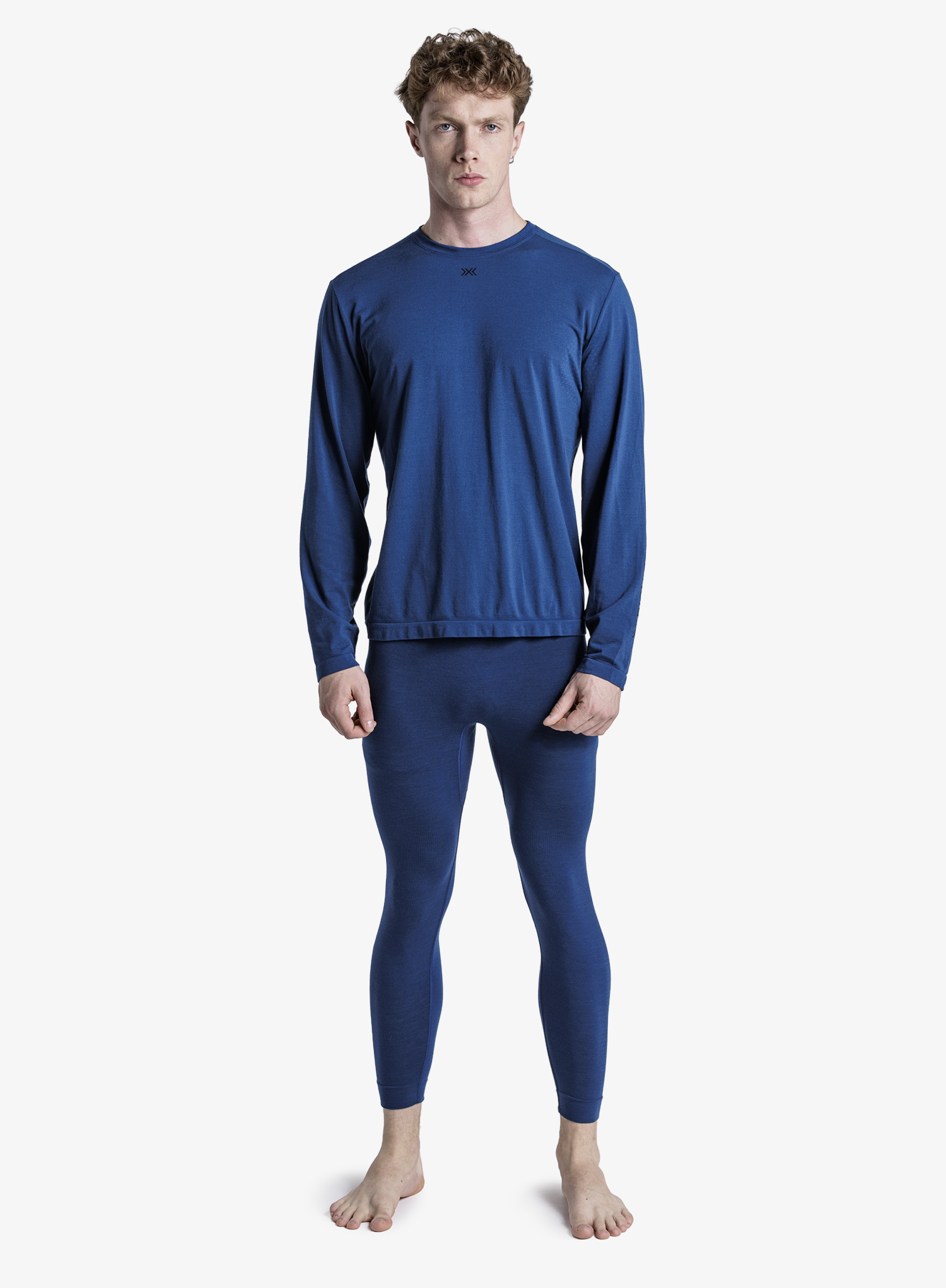 X-Bionic Mightywool Light Shirt LS Termoaktív felső - neo navy