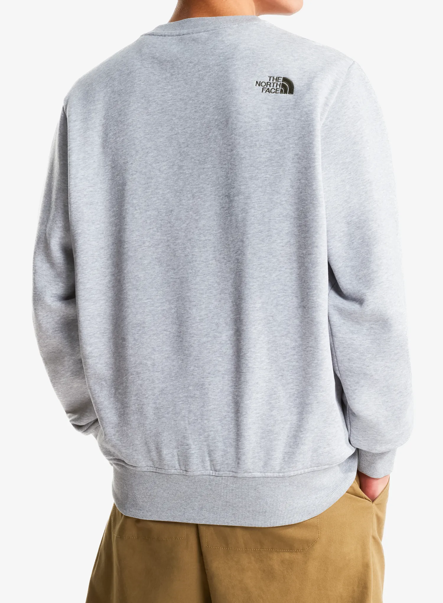 The North Face Drew Peak Crew Felső - grey heather/taupe