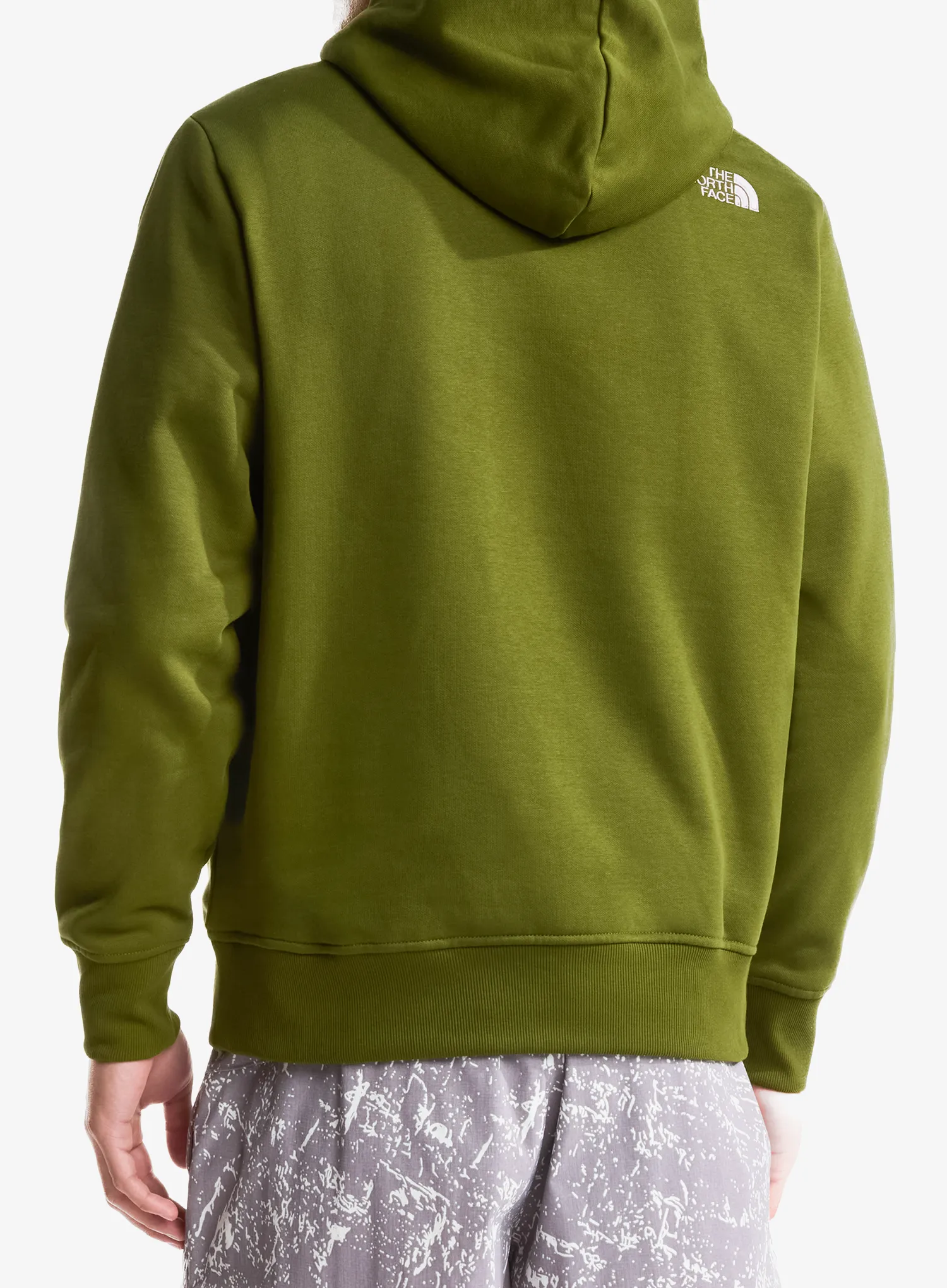 The North Face Drew Peak Pullover Hoodie Felső - woodland green/grey