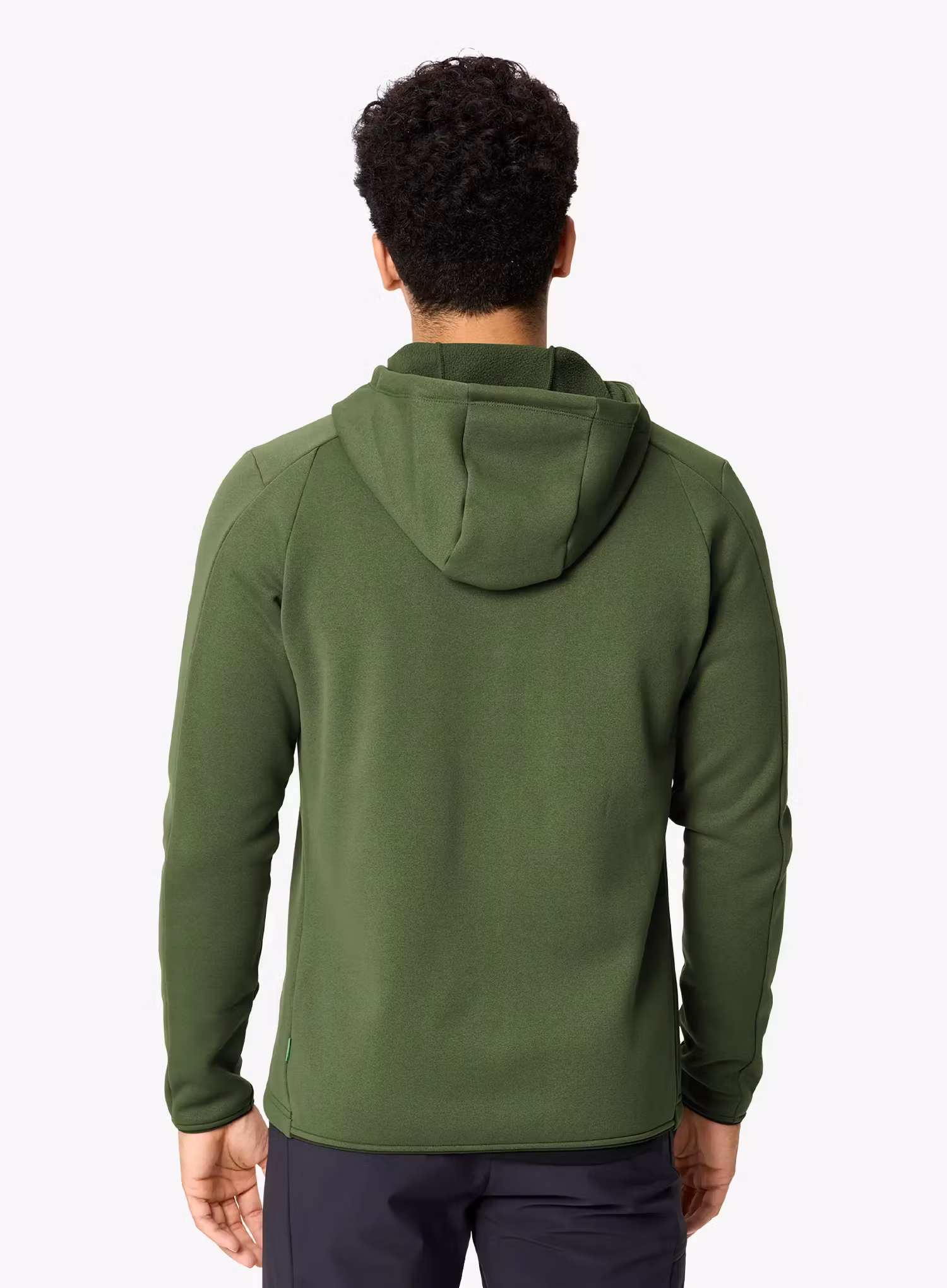 Vaude Idris Fleece Hoody Férfi pulóver - thyme