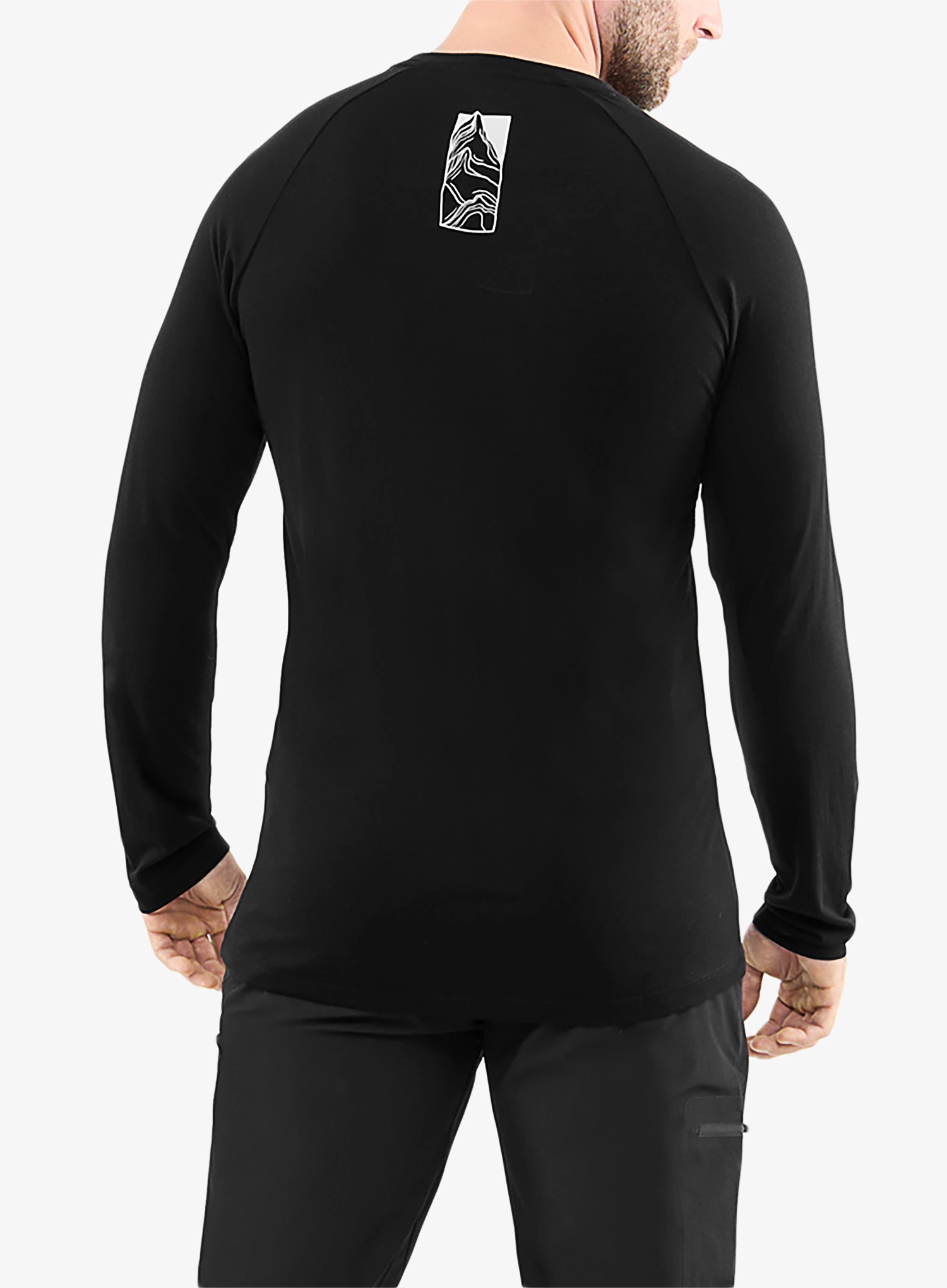 Viking Longsleeve Andali Felső - black/light grey