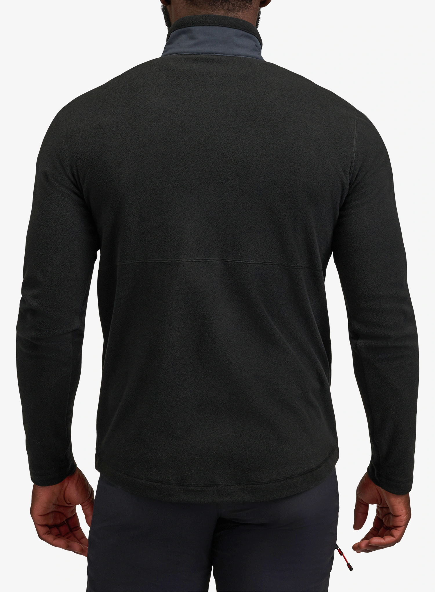 Black Diamond Lightweight HZ Poly Fleece Felső sziklamászáshoz - black/black