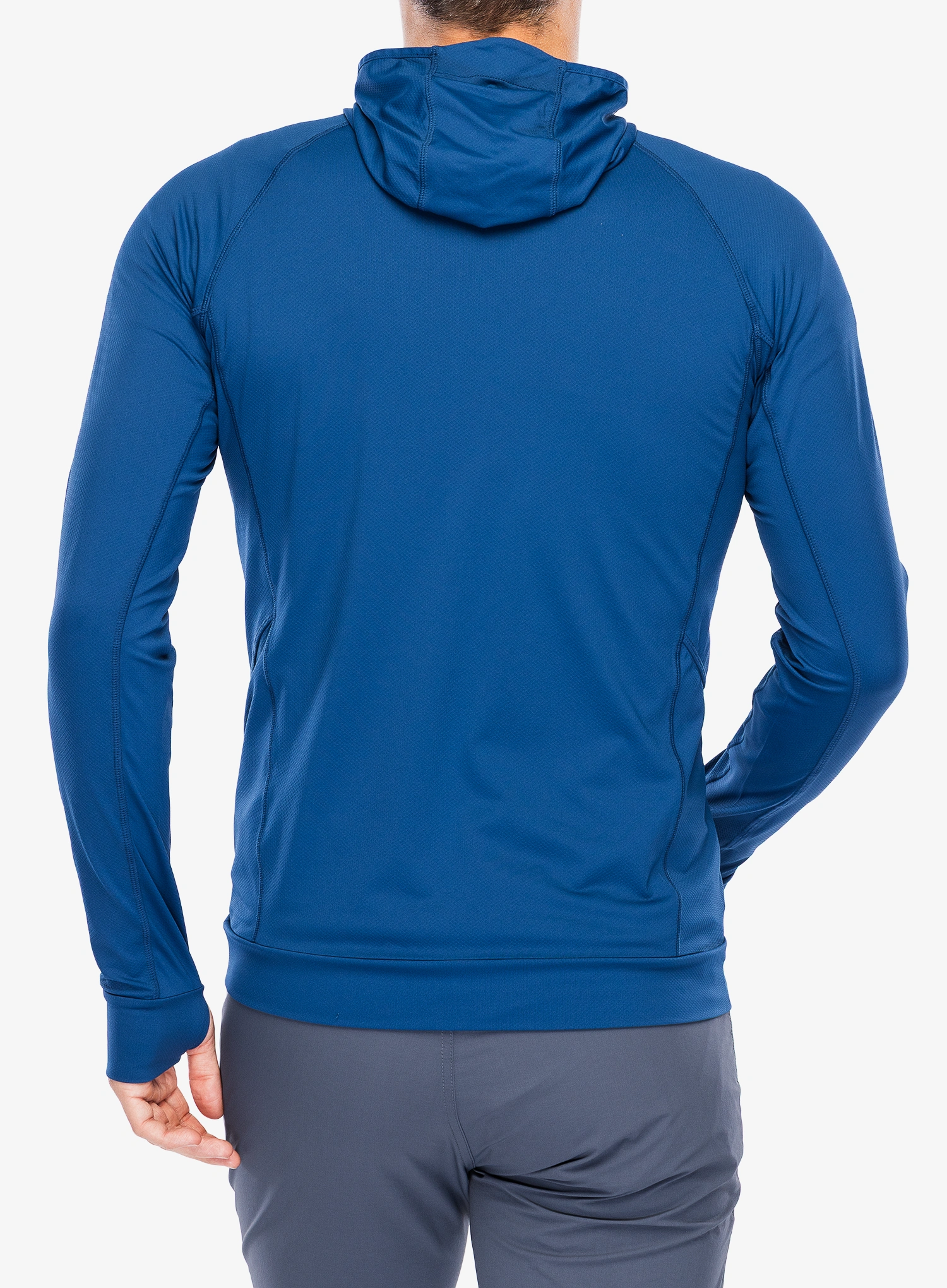 Mountain Equipment Aiguille Hooded Top Felső sziklamászáshoz - admiral blue