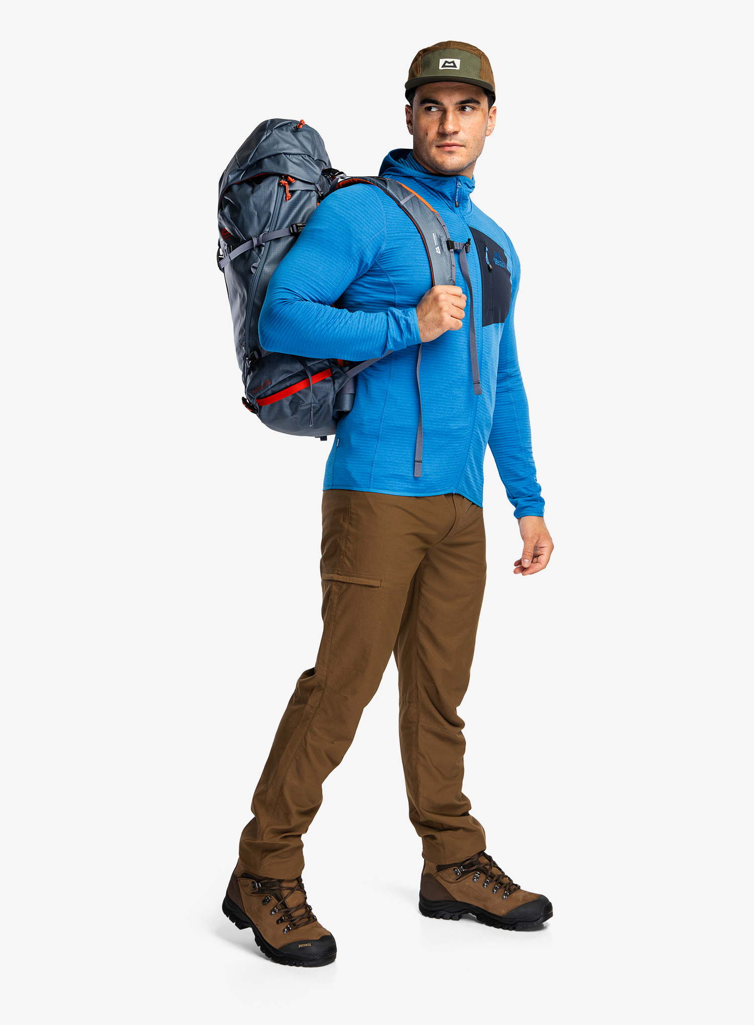 Mountain Equipment Lumiko Hooded Jacket Felső sziklamászáshoz - atlantic/cosmos