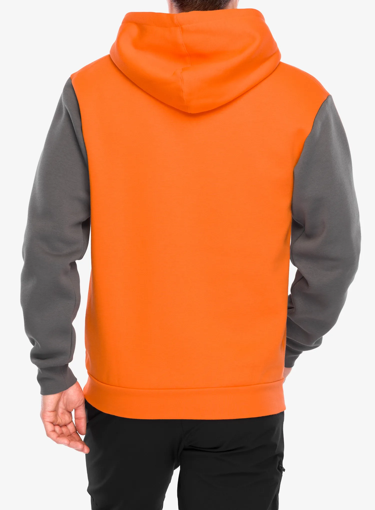 adidas TERREX Multi Large Logo Hoody Kapucnis felső - semi impact orange/charcoal