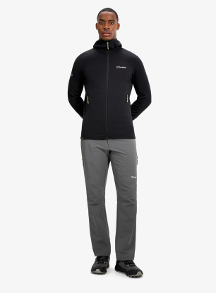 Berghaus Kinetic Powerstretch Hoody Am Kapucnis felső - jet black