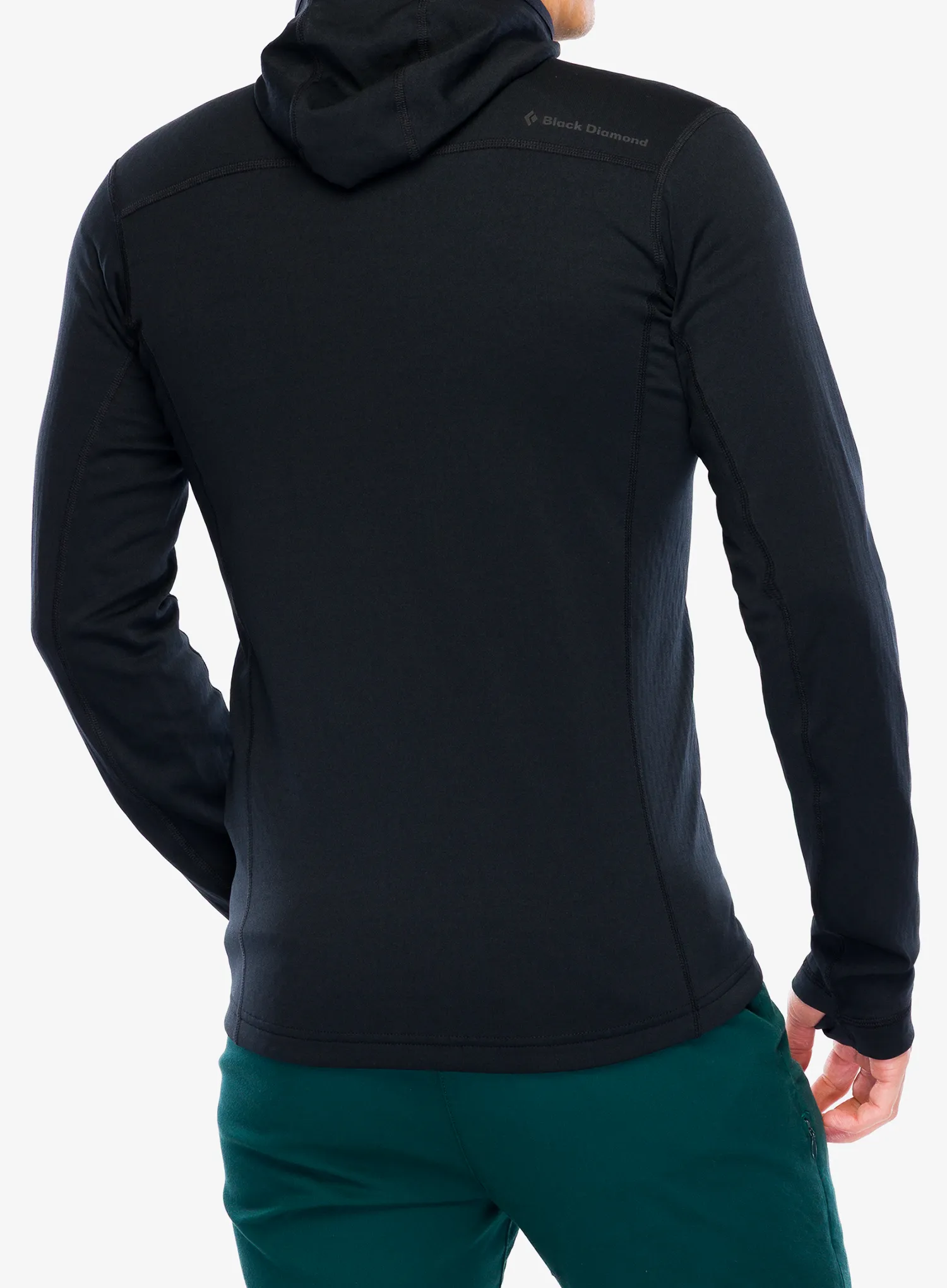 Black Diamond Coefficient Fleece Hoody Kapucnis felső - black