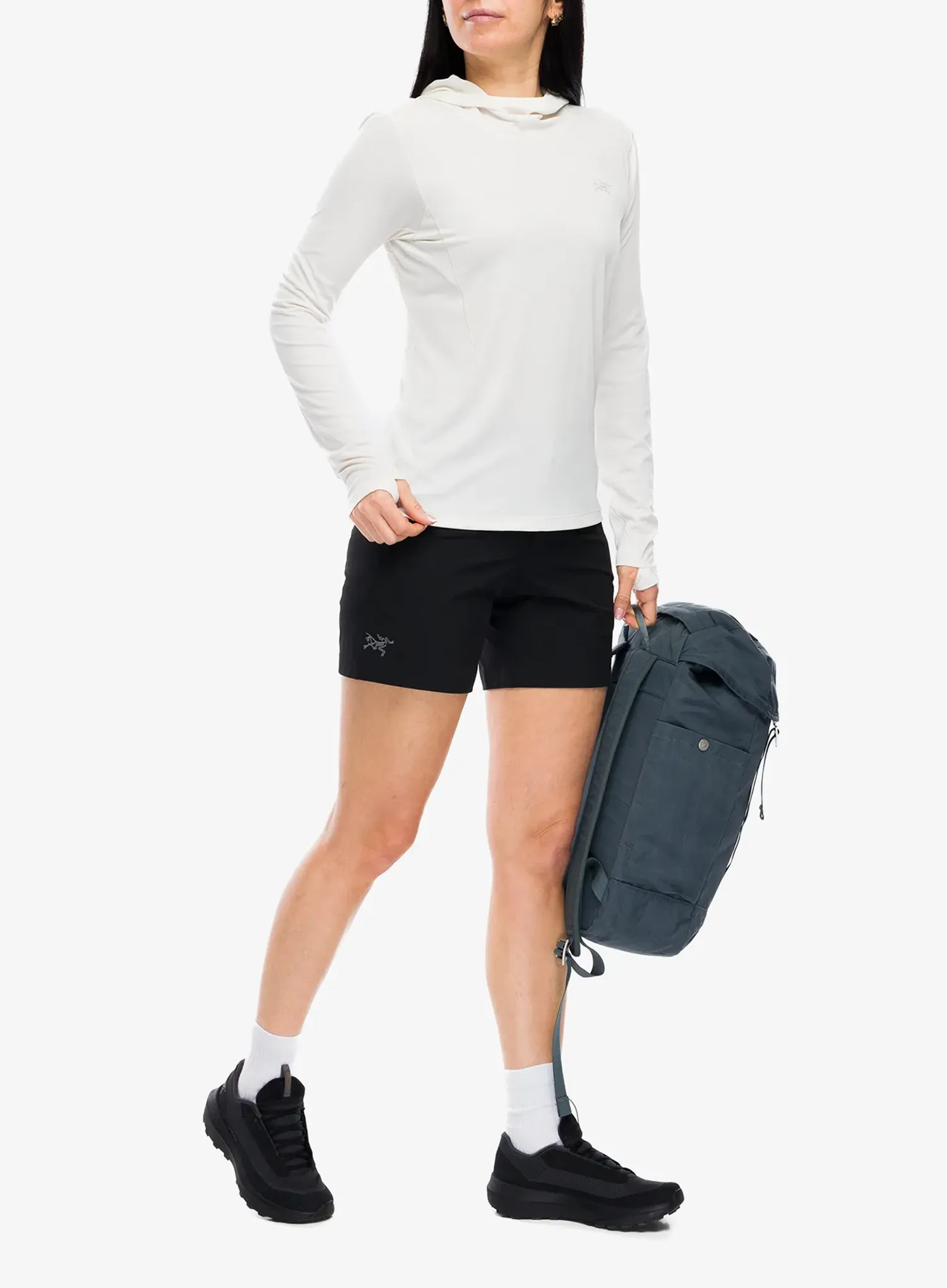 Arcteryx Sunna Hoody Női kapucnis felső - arctic silk