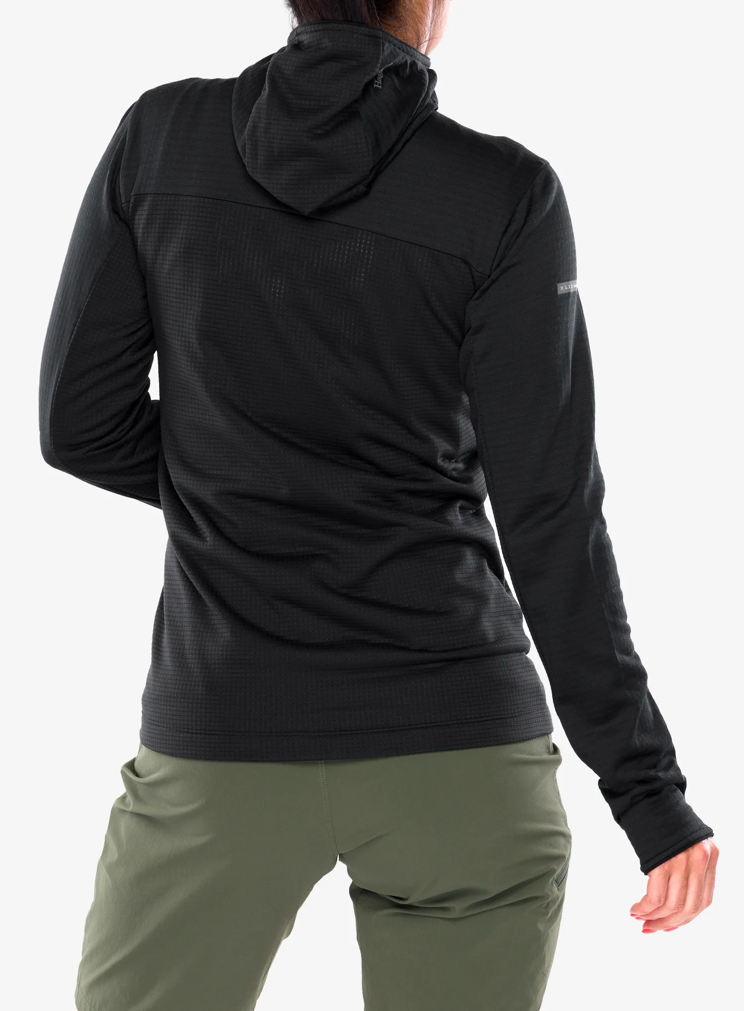 Haglofs L.I.M Mid Fast II Hood Női kapucnis felső - true black