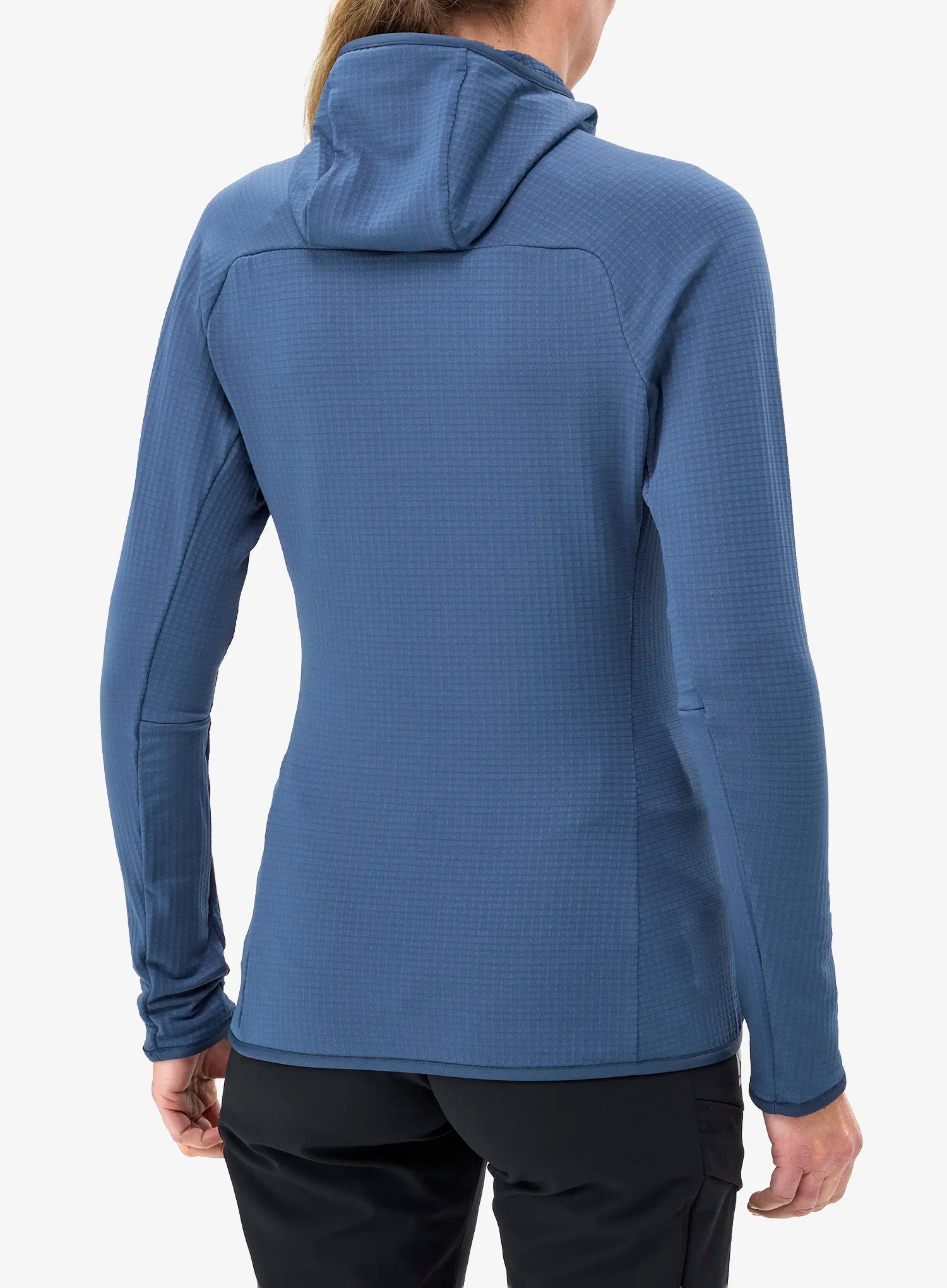 Millet Fusion Grid Hoodie Női kapucnis felső - dark denim