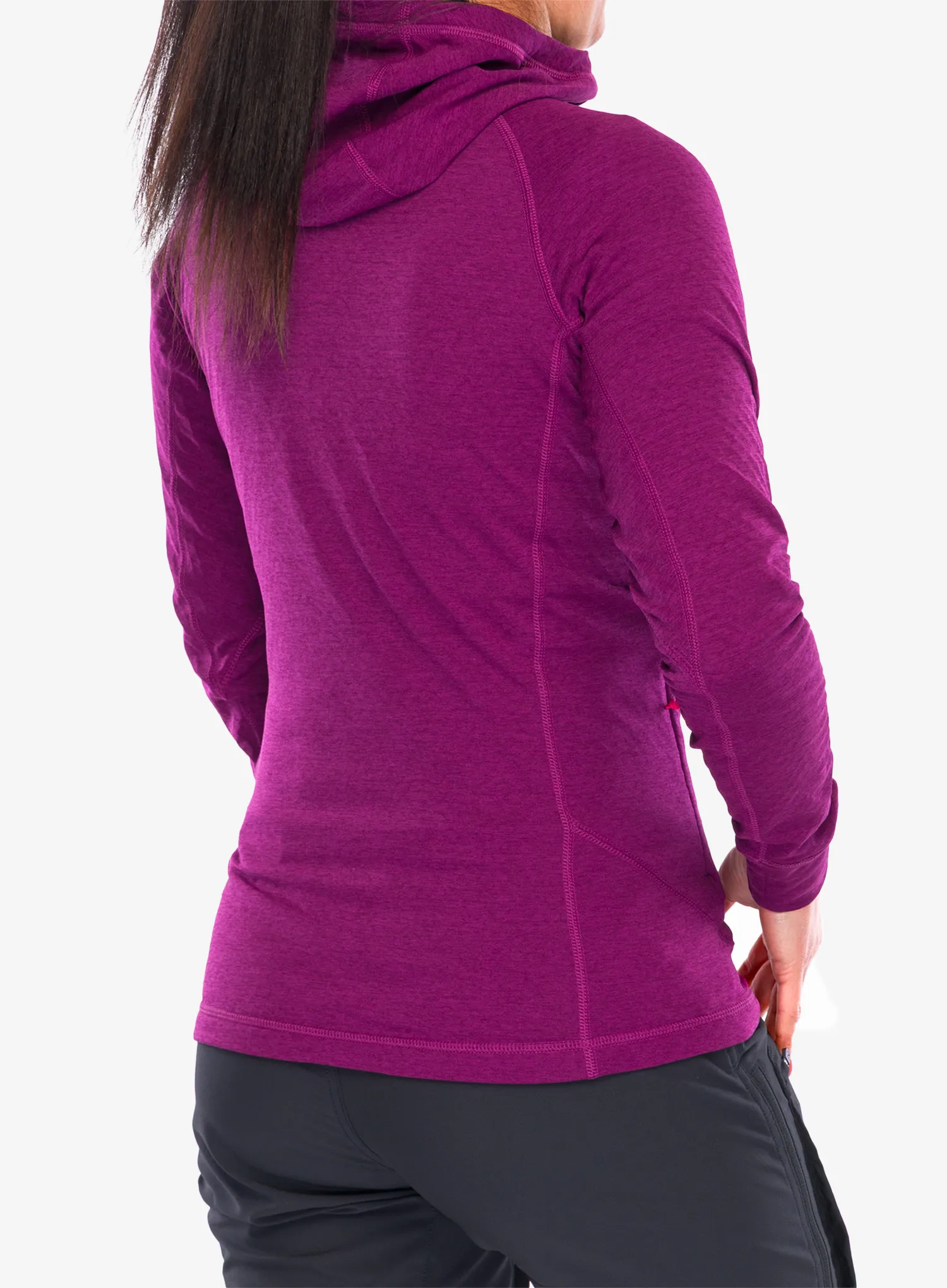 Rab Nexus Hoody Női kapucnis felső - mulberry
