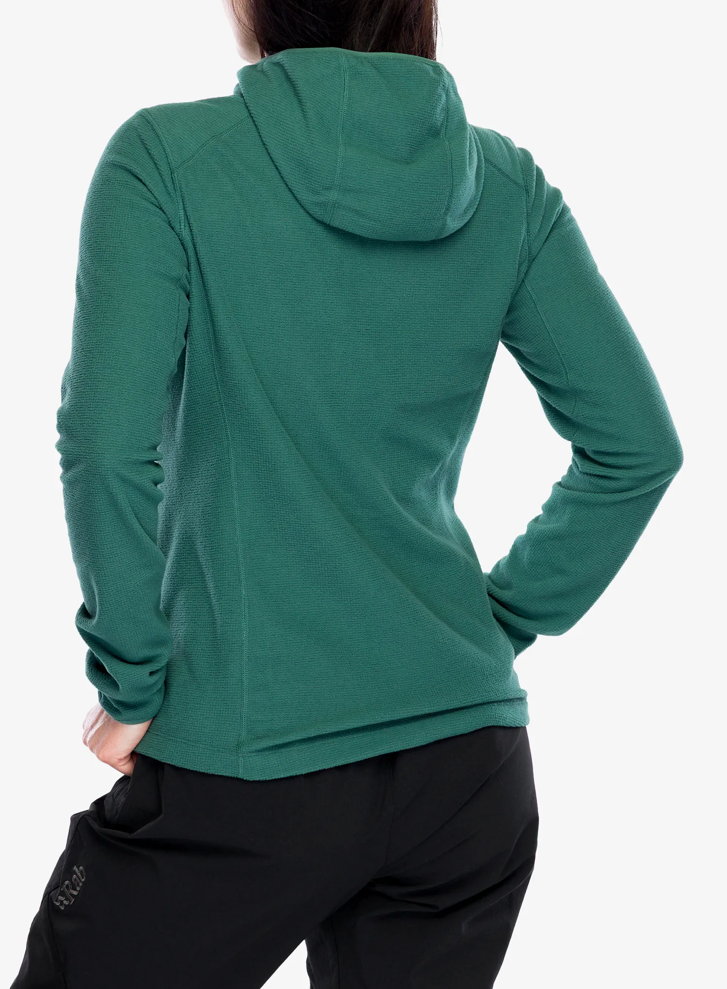 Rab Tecton Hoody Női kapucnis felső - green slate