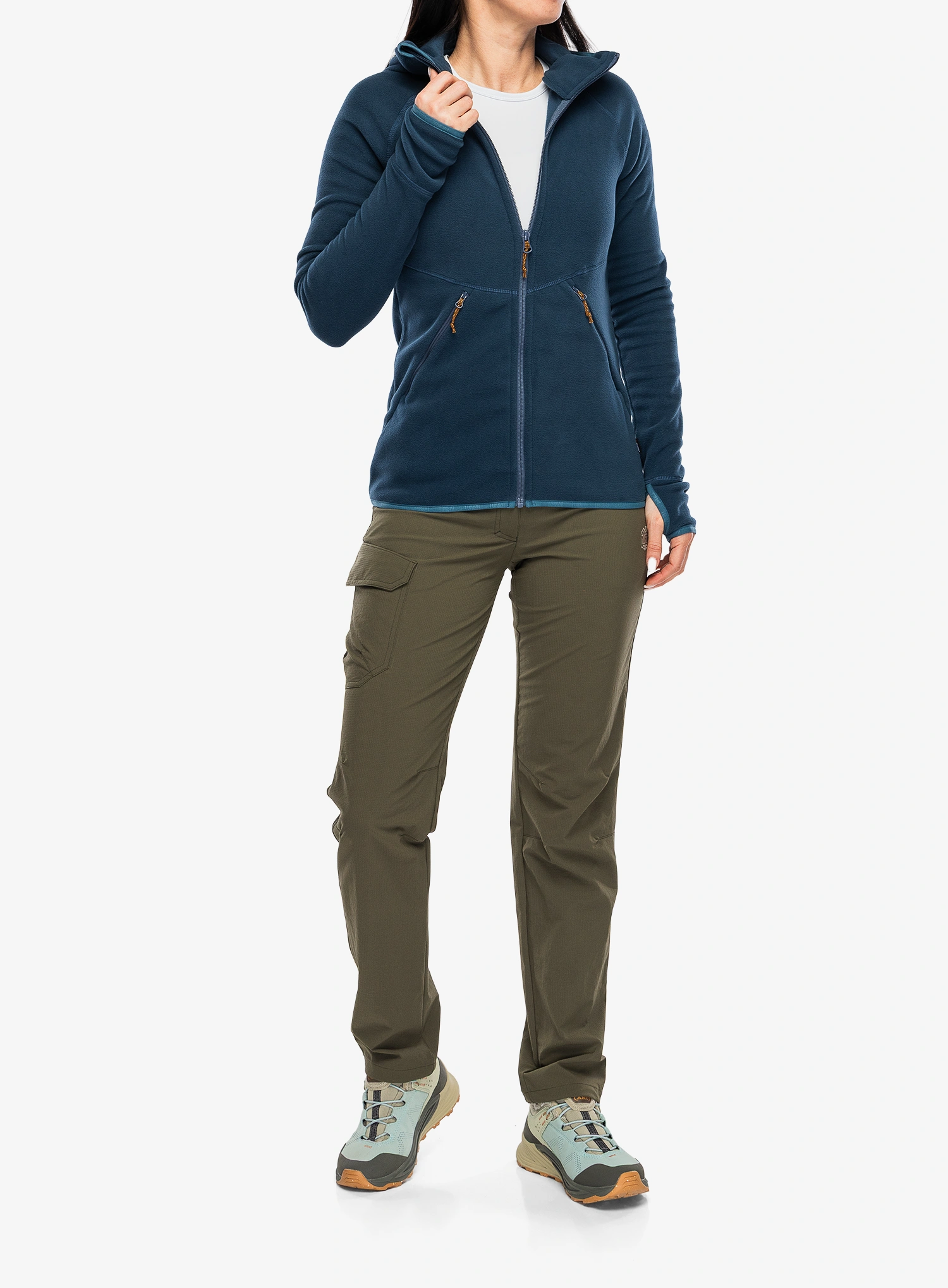 Turbat Annapurna Fleece Női kapucnis felső - midnight navy