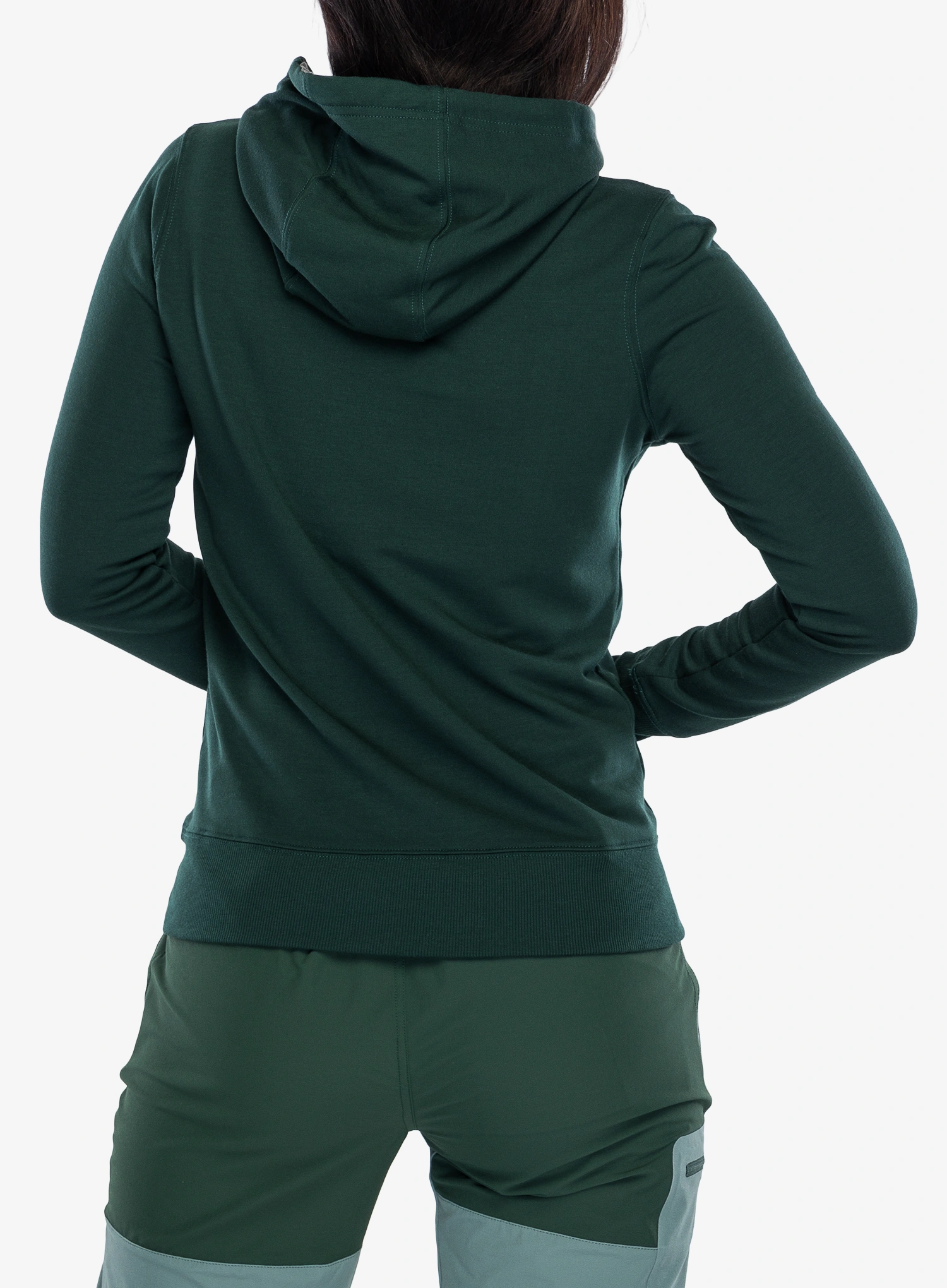 Viking Panaka Hoodie Bamboo Női kapucnis felső - green