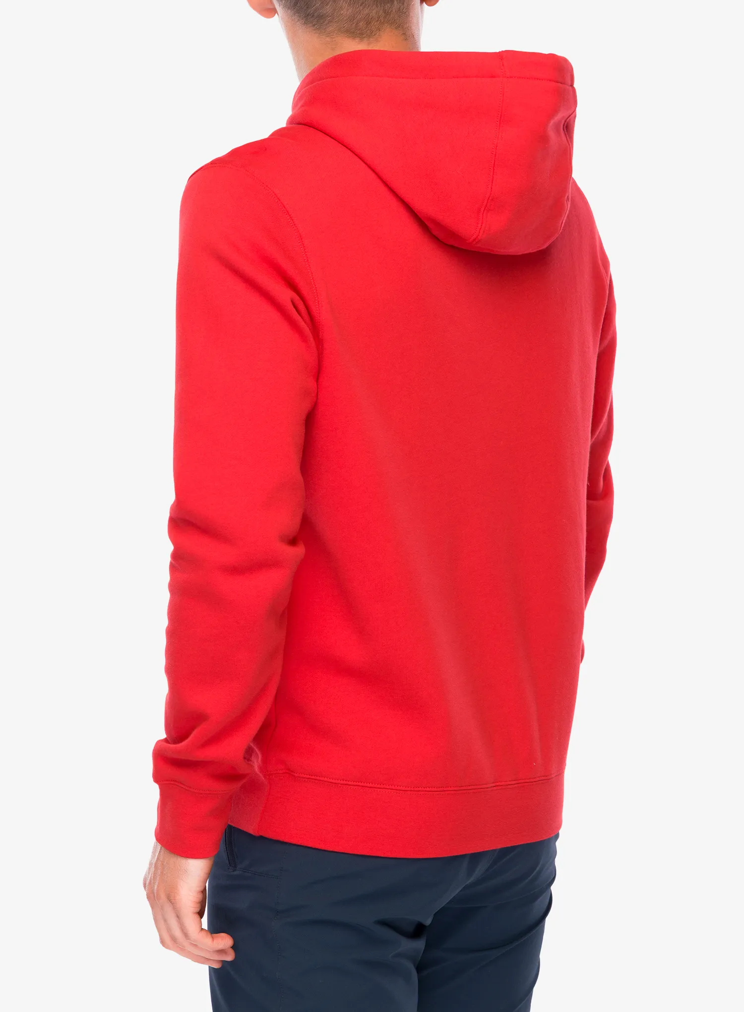 Fox Absolute Fleece Po Kapucnis felső - flame red