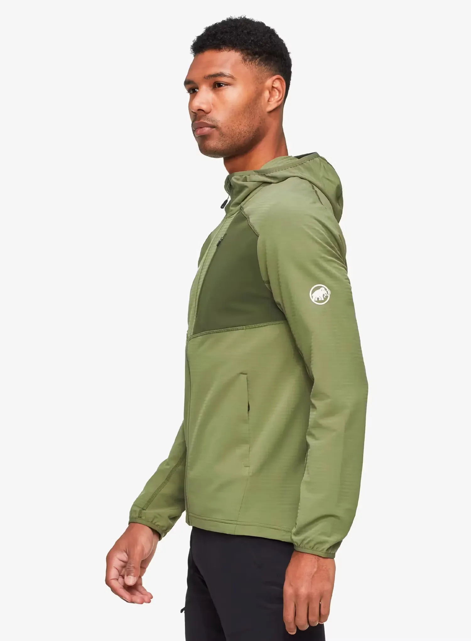 Mammut Madris Light ML Hooded Jacket Kapucnis felső - marsh