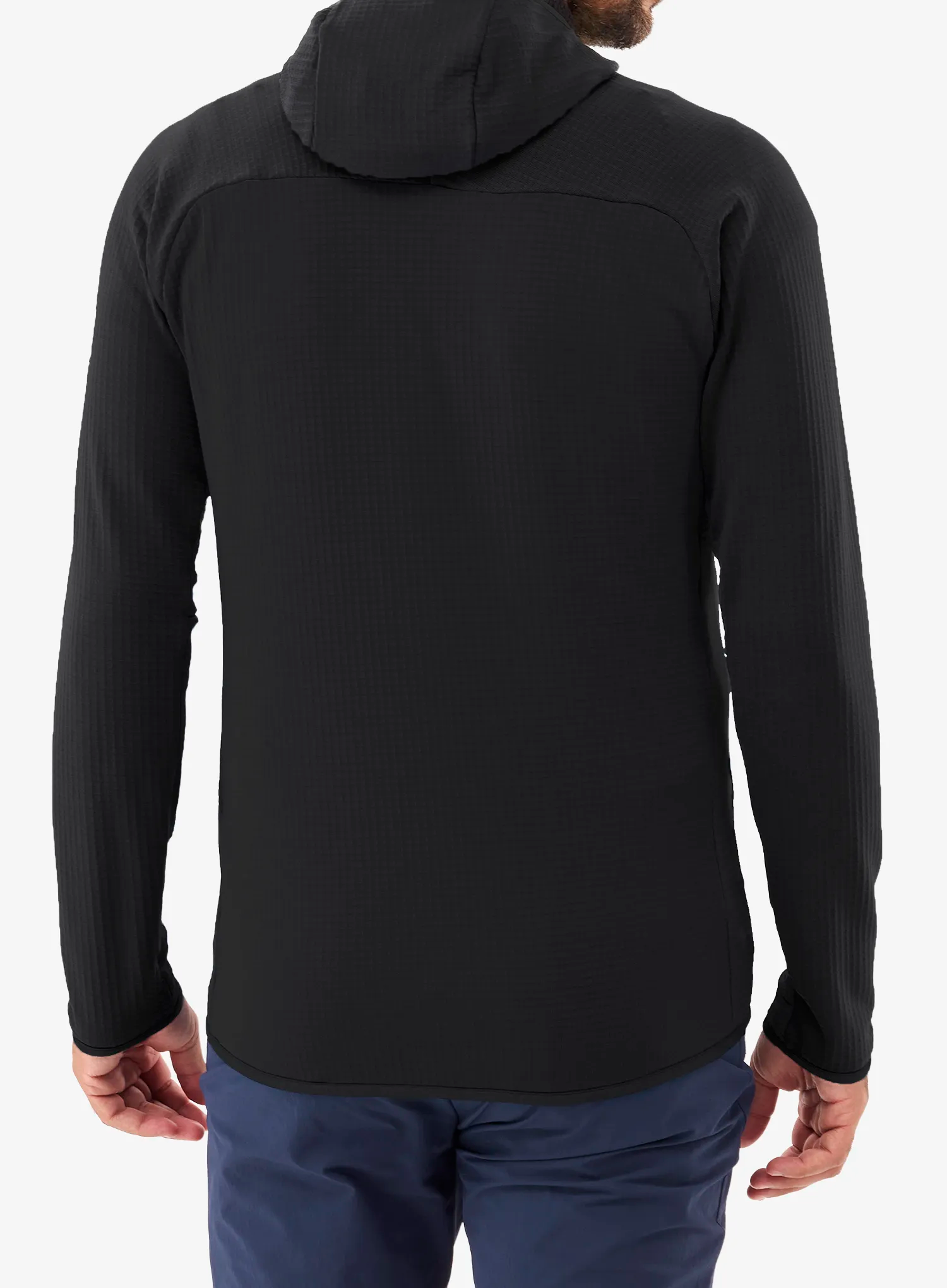 Millet Fusion Grid Hoodie Kapucnis felső - black/noir