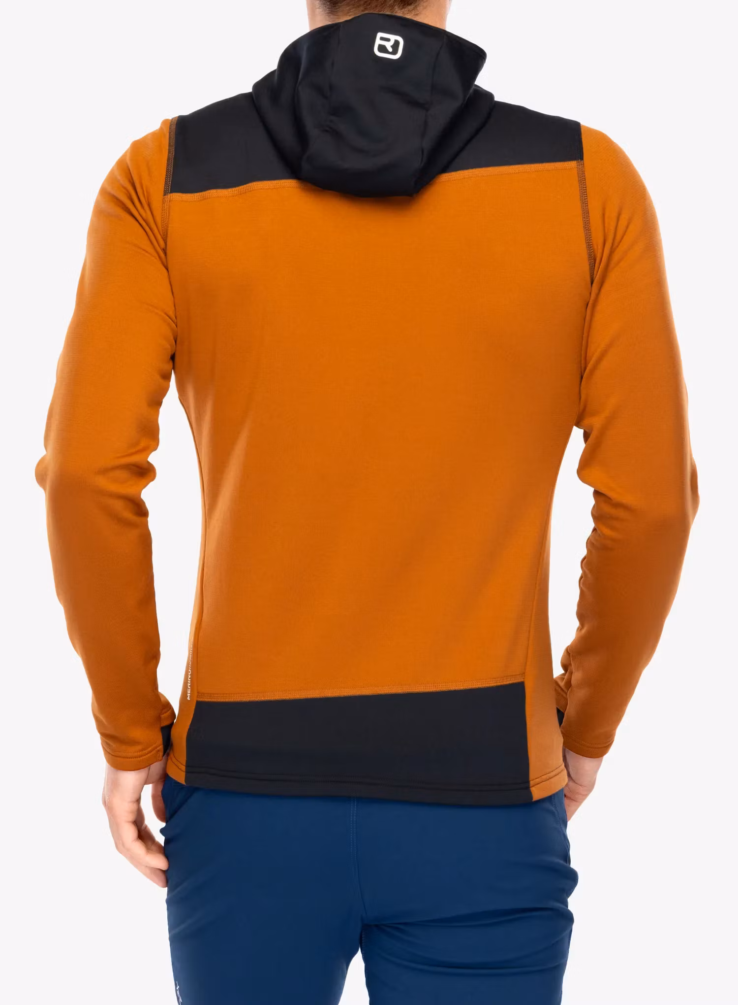 Ortovox Fleece Light Hoody Kapucnis felső - bristle brown