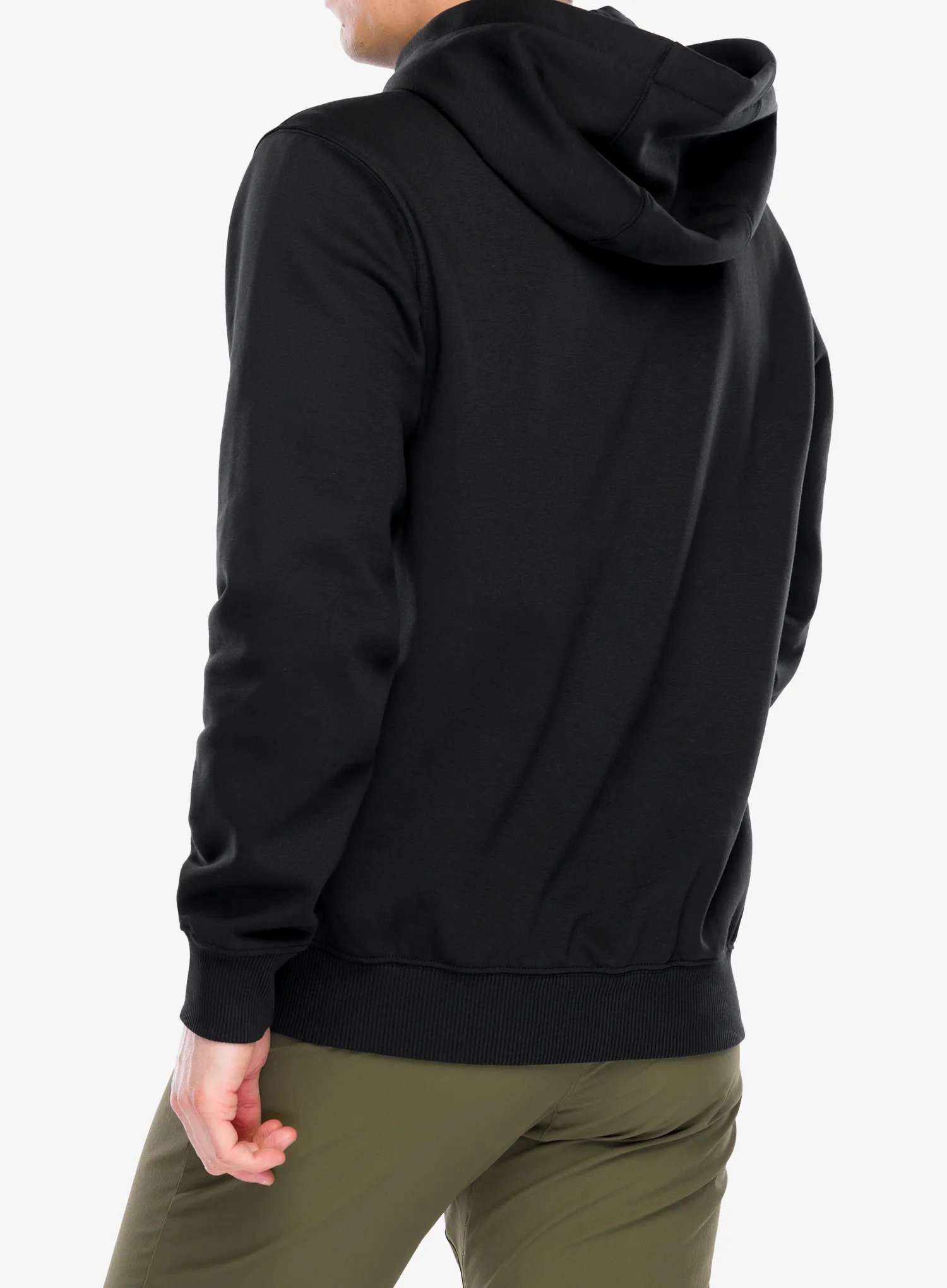 Salomon Big Logo Hoodie Kapucnis felső - deep black