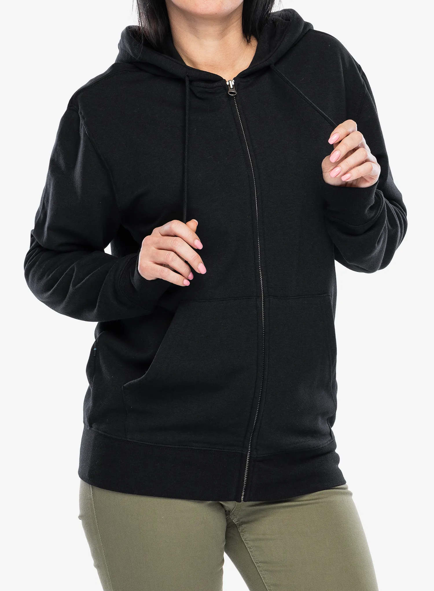 Stance Shelter Zip Hoodie Kapucnis felső - black
