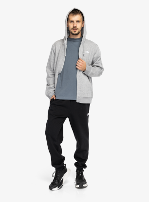 The North Face Evolution Simple Dome Regular Full Zip Kapucnis felső - pale grey heather