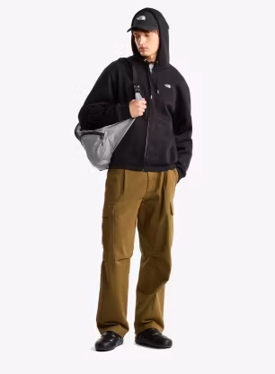 The North Face TNF Essential Simple Dome RLX Full Zip Kapucnis felső - tnf black