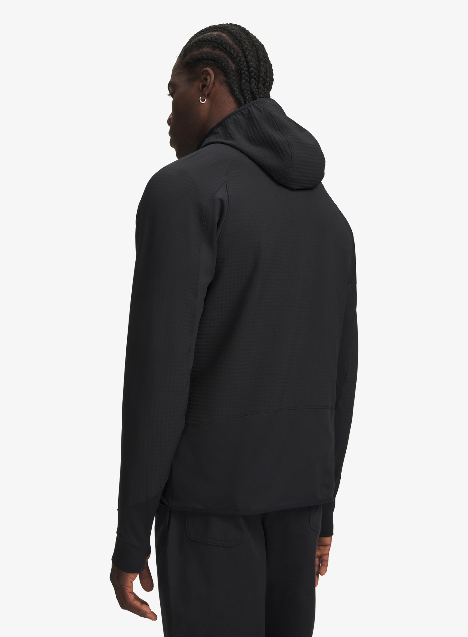 Under Armour Explor Offgrid Full-Zip Hoodie Kapucnis felső - black/castlerock