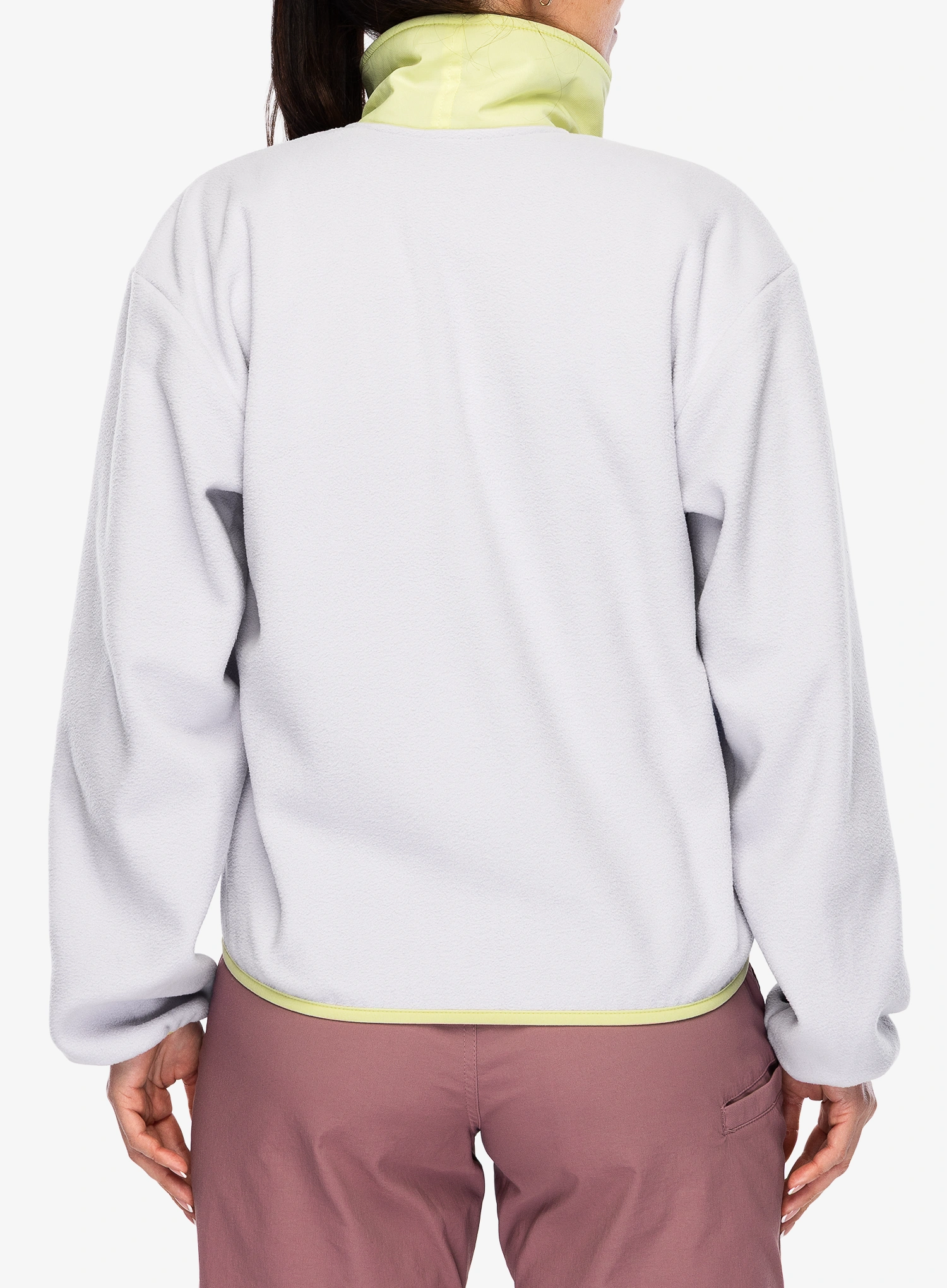 Columbia Sequoia Grove Half Zip Fleece Női cipzáras felső - l.pearl/stormwatch/citron haze