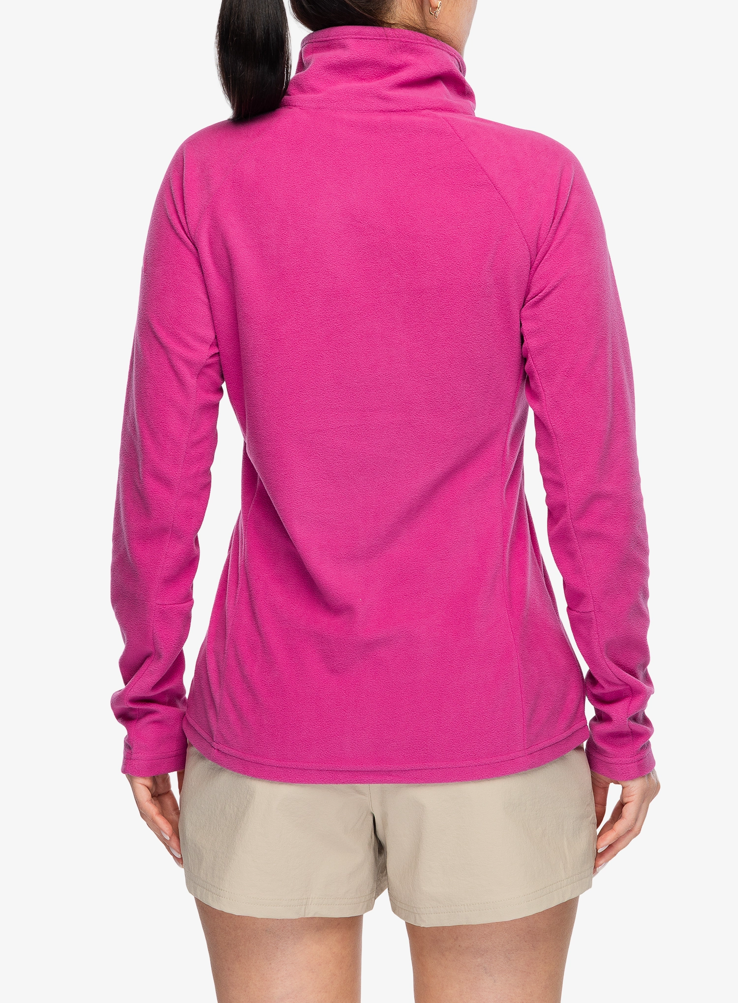 Columbia Glacial IV 1/2 Zip Cipzáras női felső - fuchsia