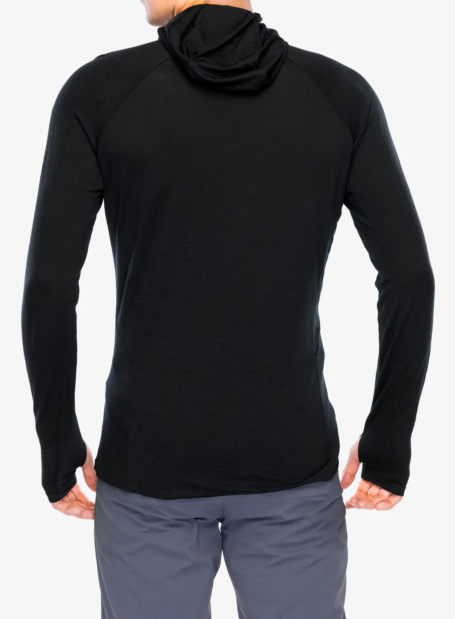 Inov-8 Merino Hoodie HZ Cipzáras férfi felső - black