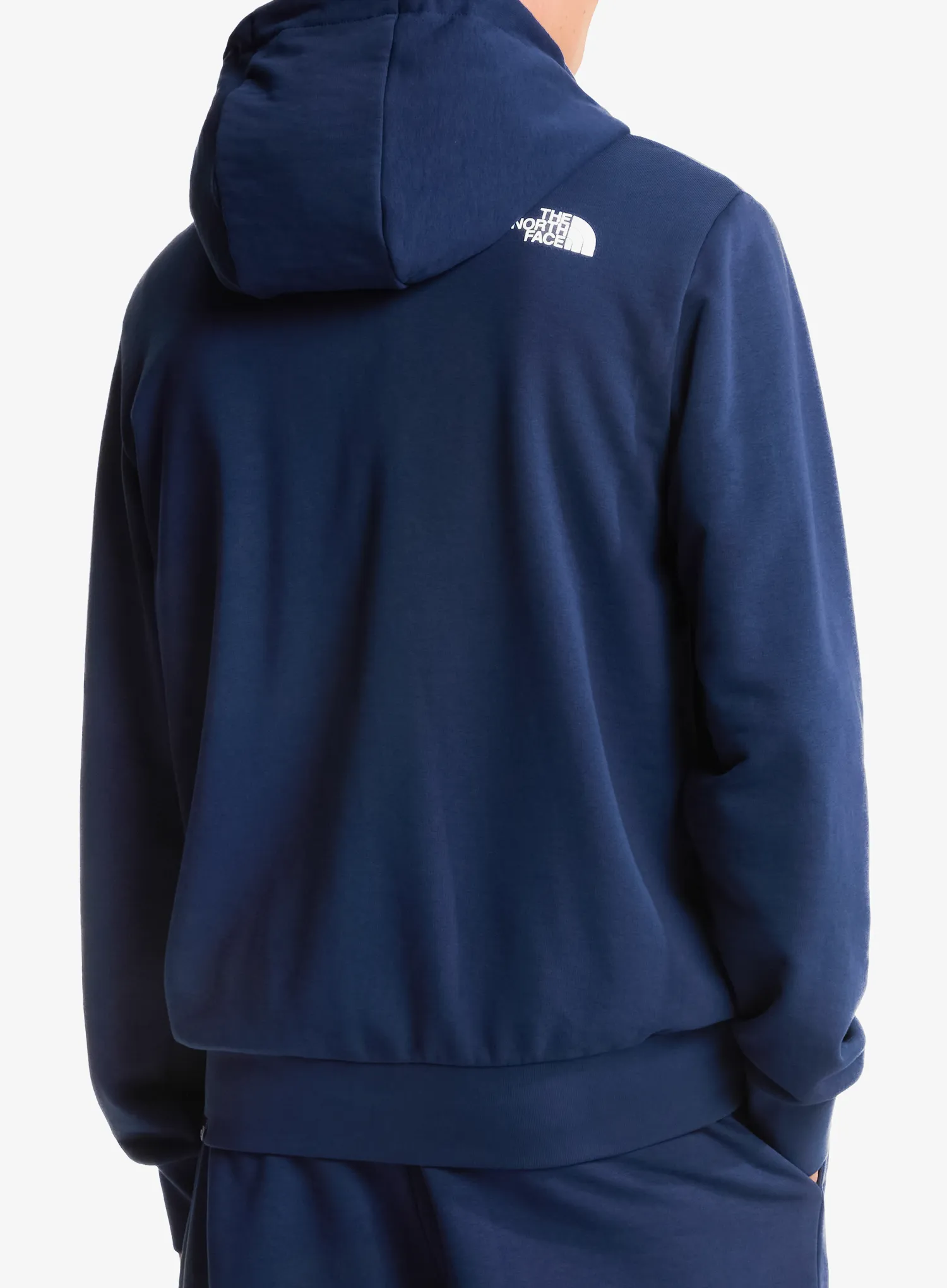 The North Face Simple Dome Light Regular Full Zip Hoodie Cipzáras férfi felső - summit navy