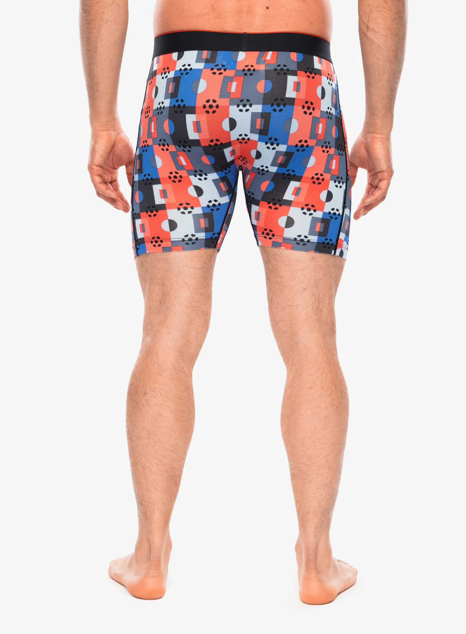 Saxx Multi-Sport Mesh Boxer Brief Fly Termoaktív boxeralsó - pitch check/multi