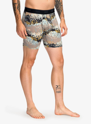 Saxx Quest Quick-Dry Mesh Boxer Brief Fly Termoaktív boxeralsó - summits/cinder
