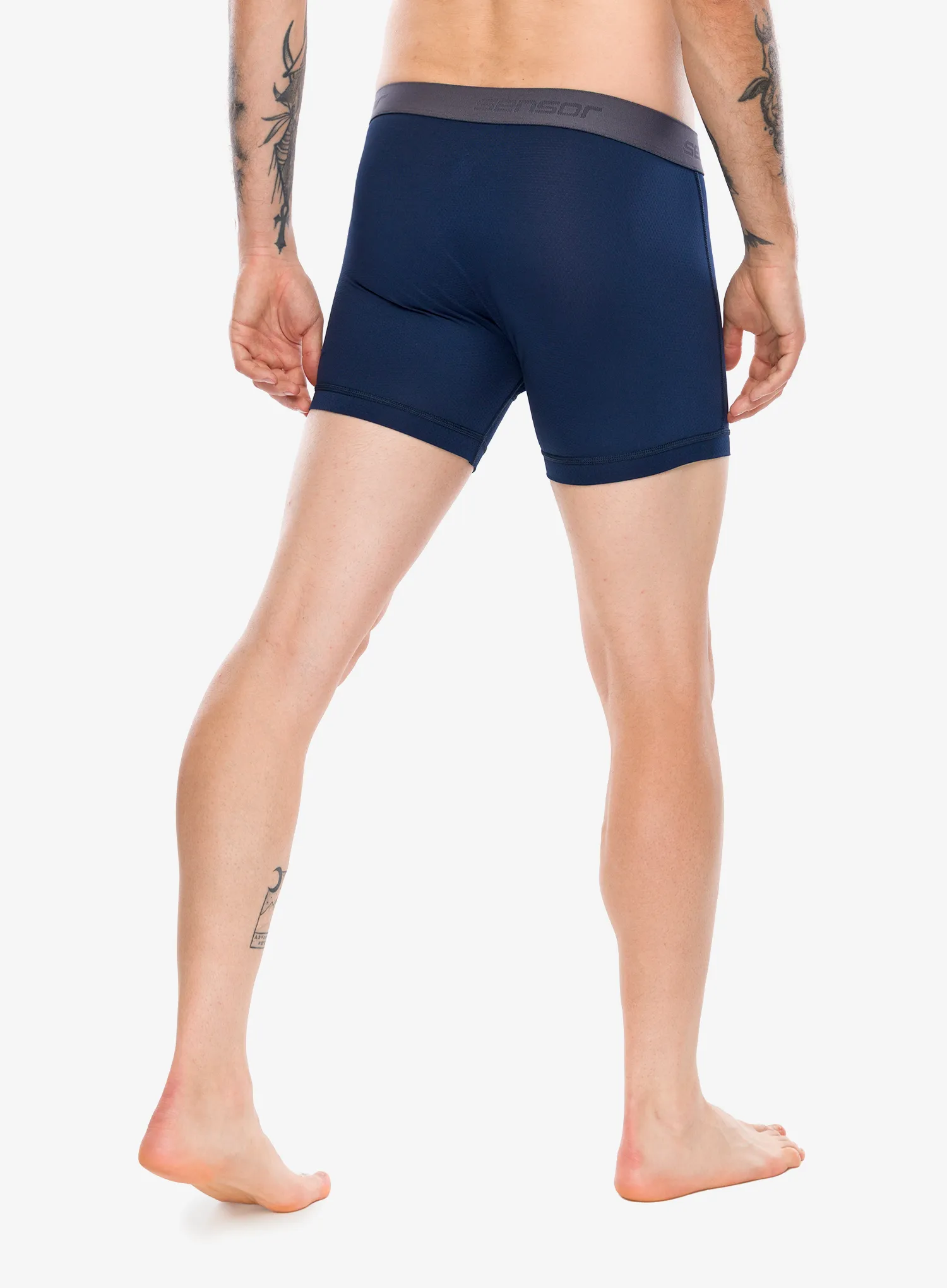 Sensor Coolmax Tech Boxers Termoaktív boxeralsó - deep blue