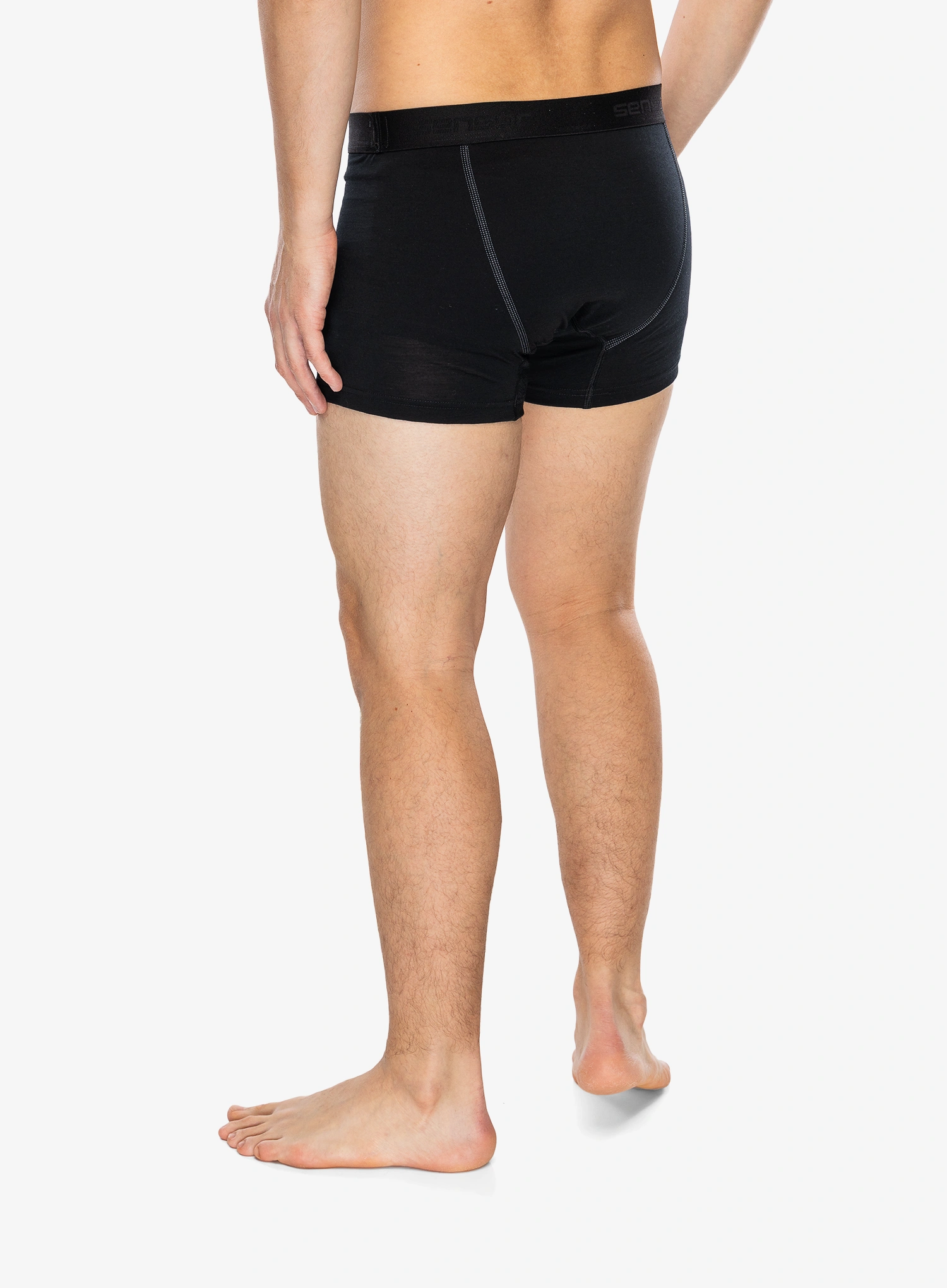 Sensor Merino Active Boxers Termoaktív boxeralsó - black/black