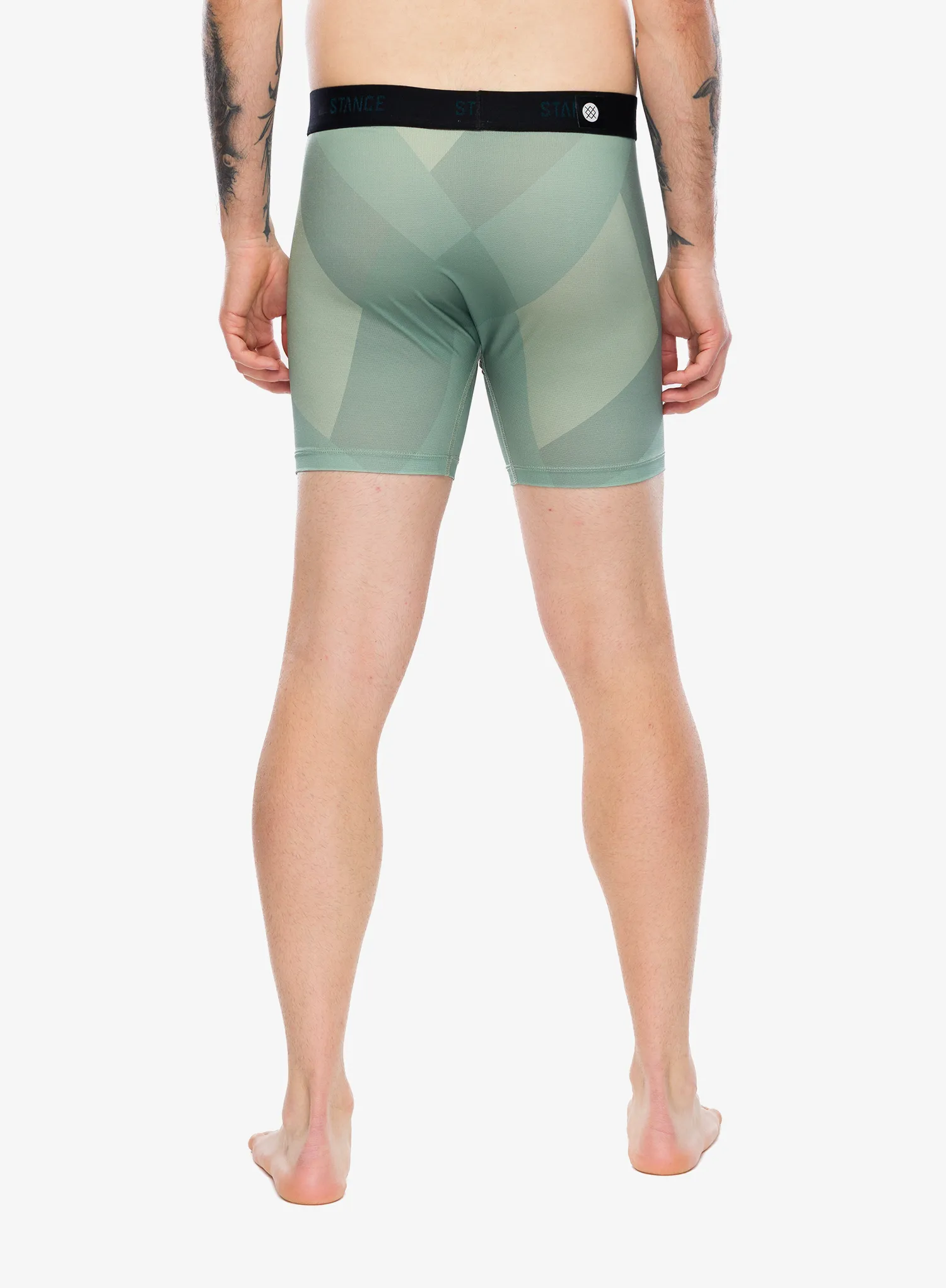 Stance Blocked Performance Wholester Termoaktív boxeralsó - green