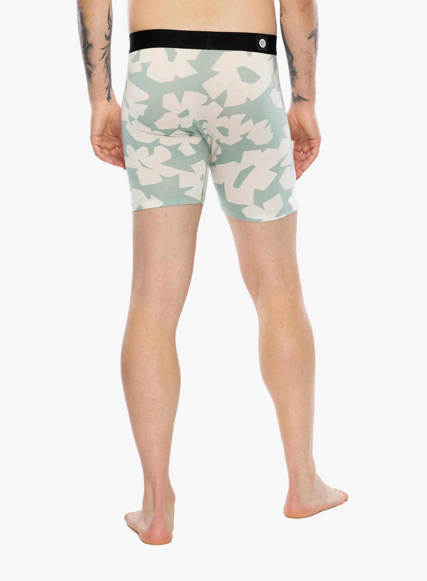 Stance Paper Floral Wholester Termoaktív boxeralsó - green